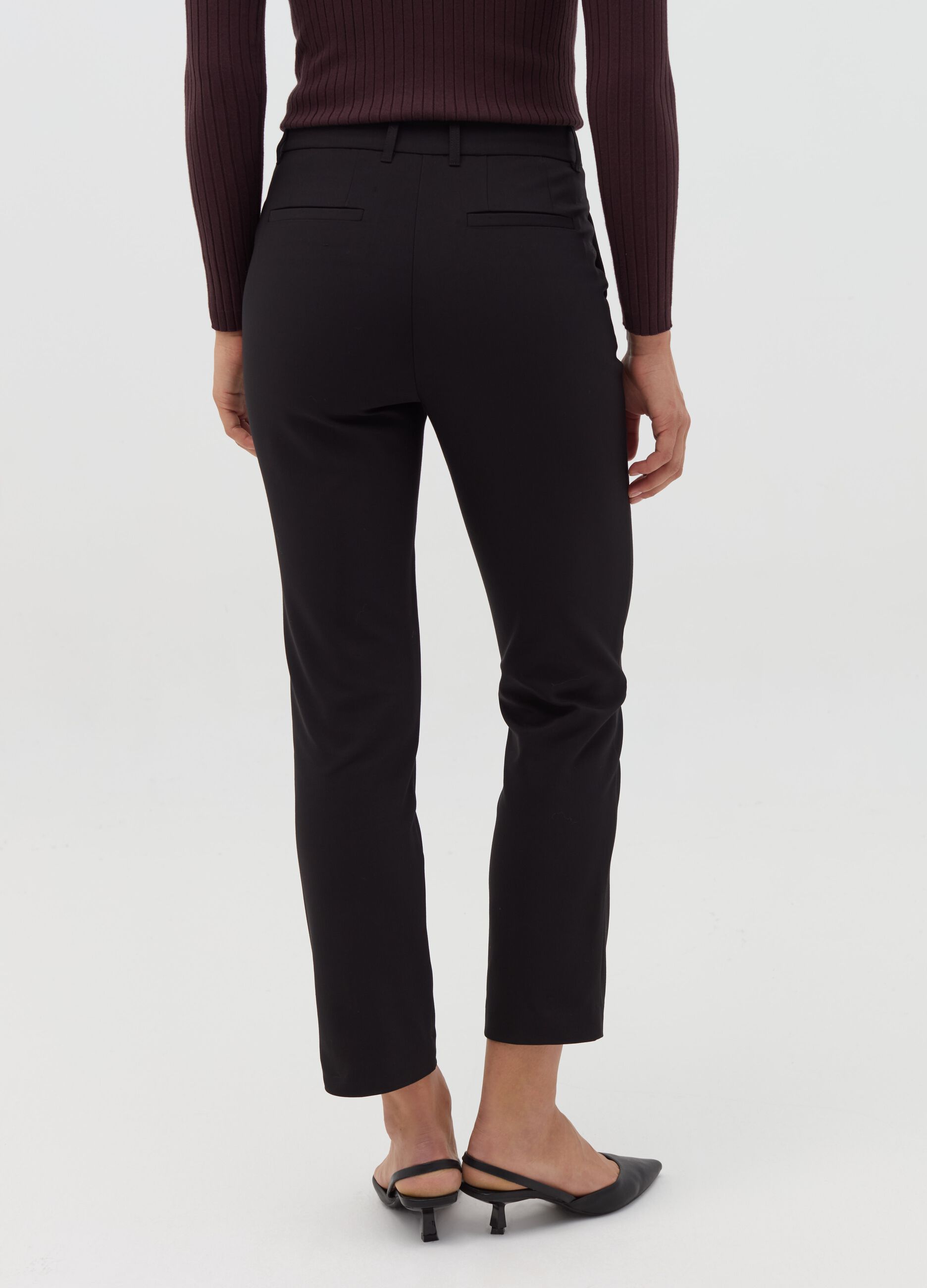 Stretch chino trousers