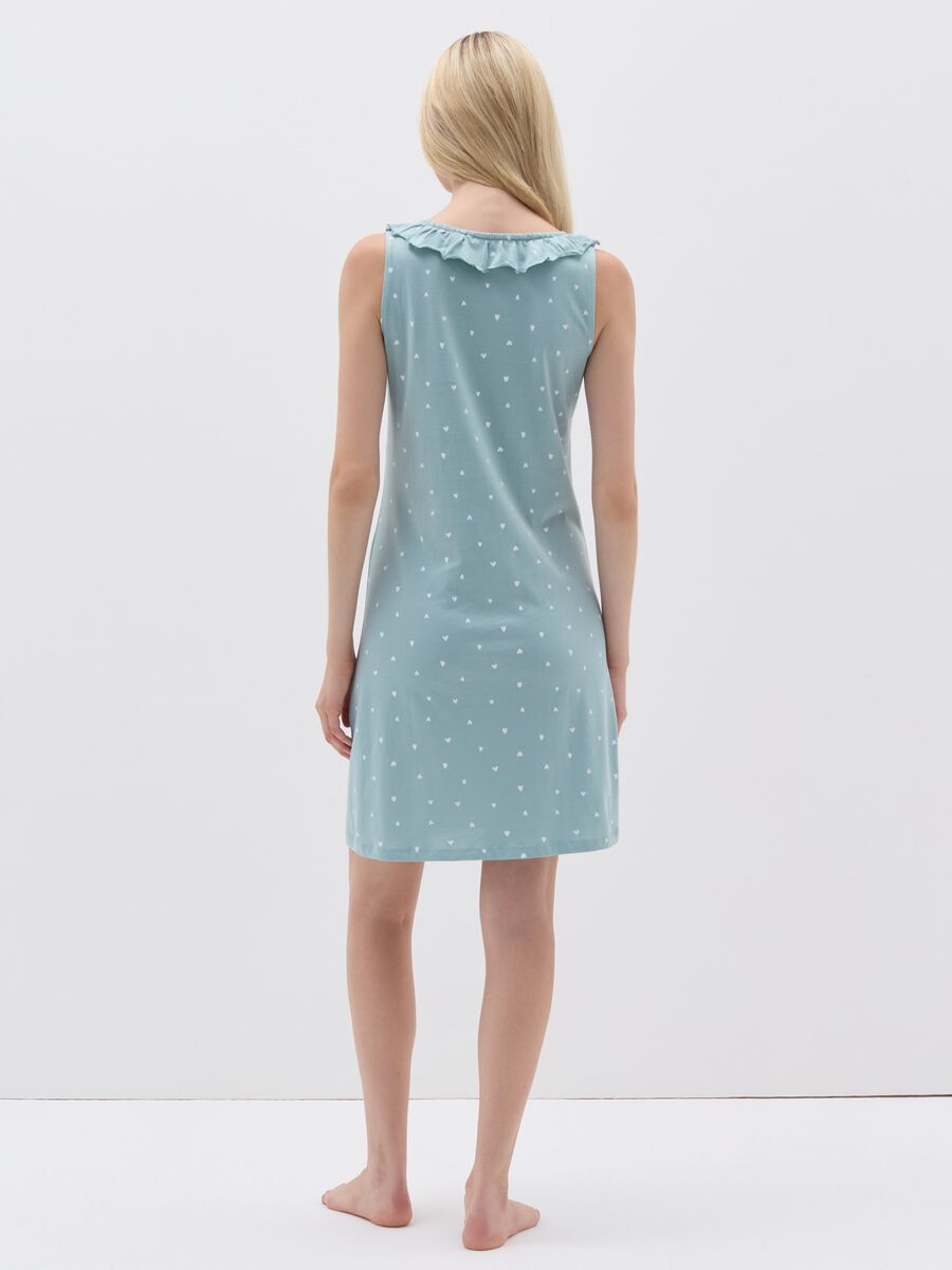 Nightdress with small hearts print_2