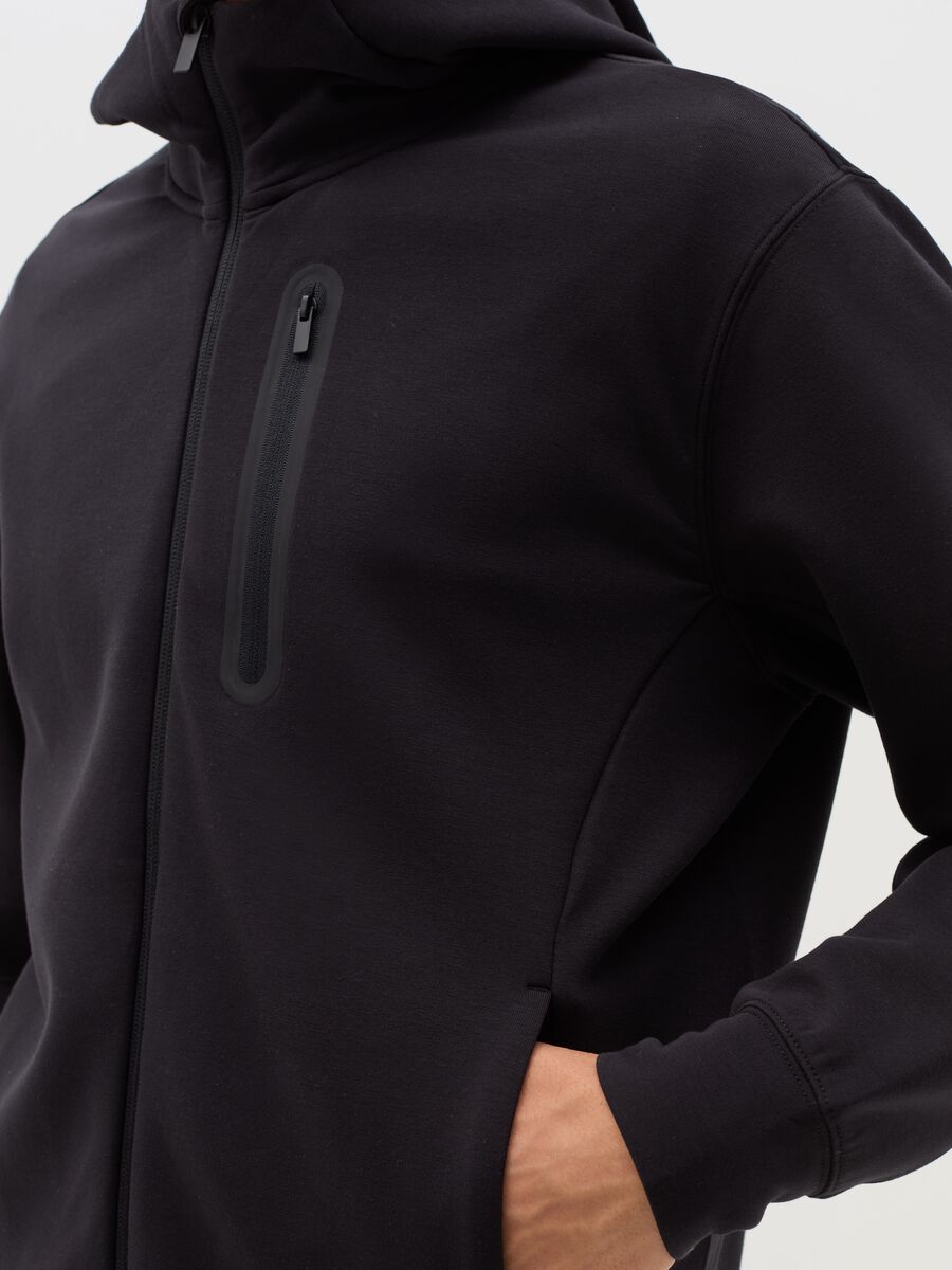 Full-zip sweatshirt with hood_3