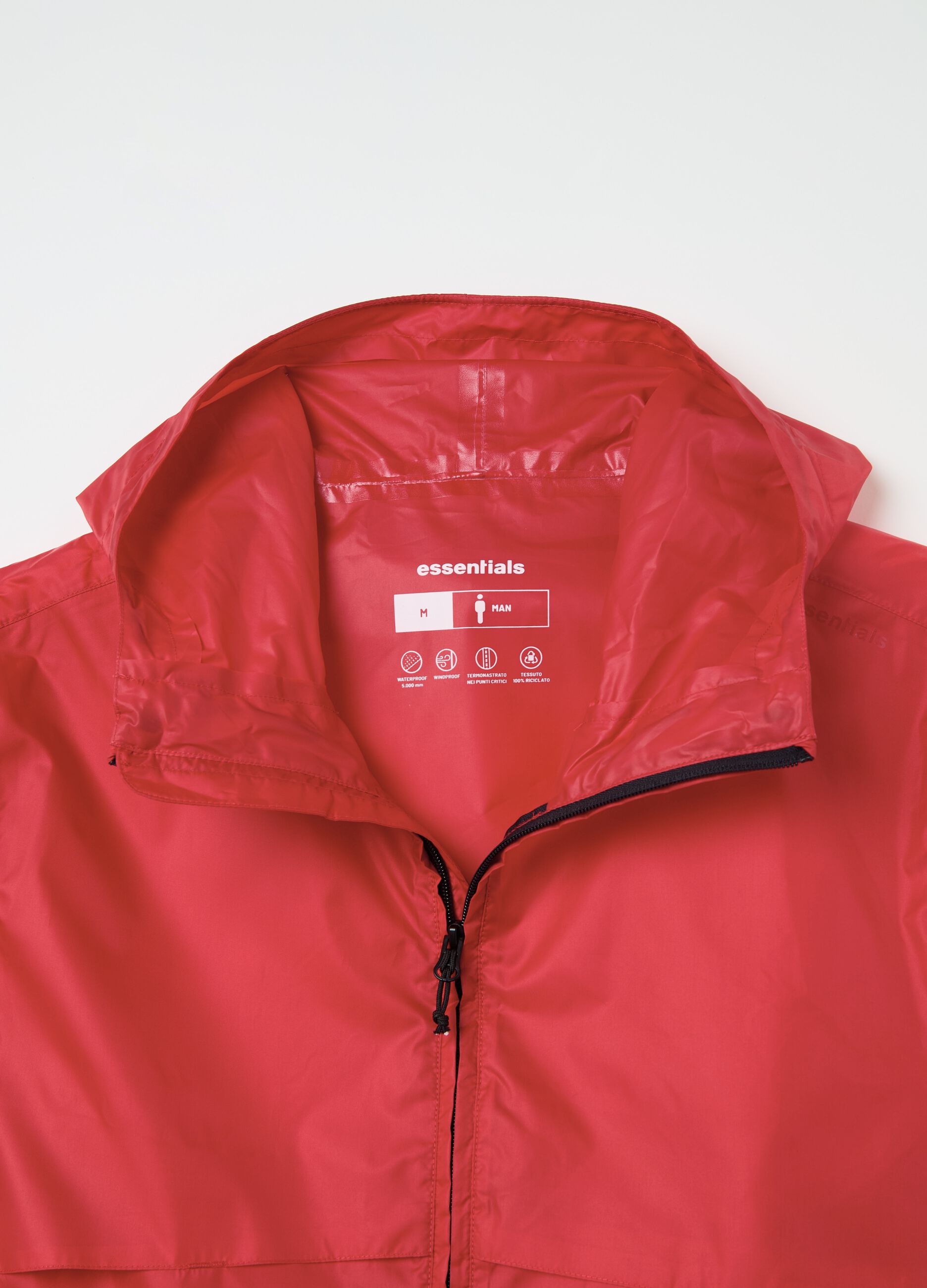 Essential waterproof full-zip jacket