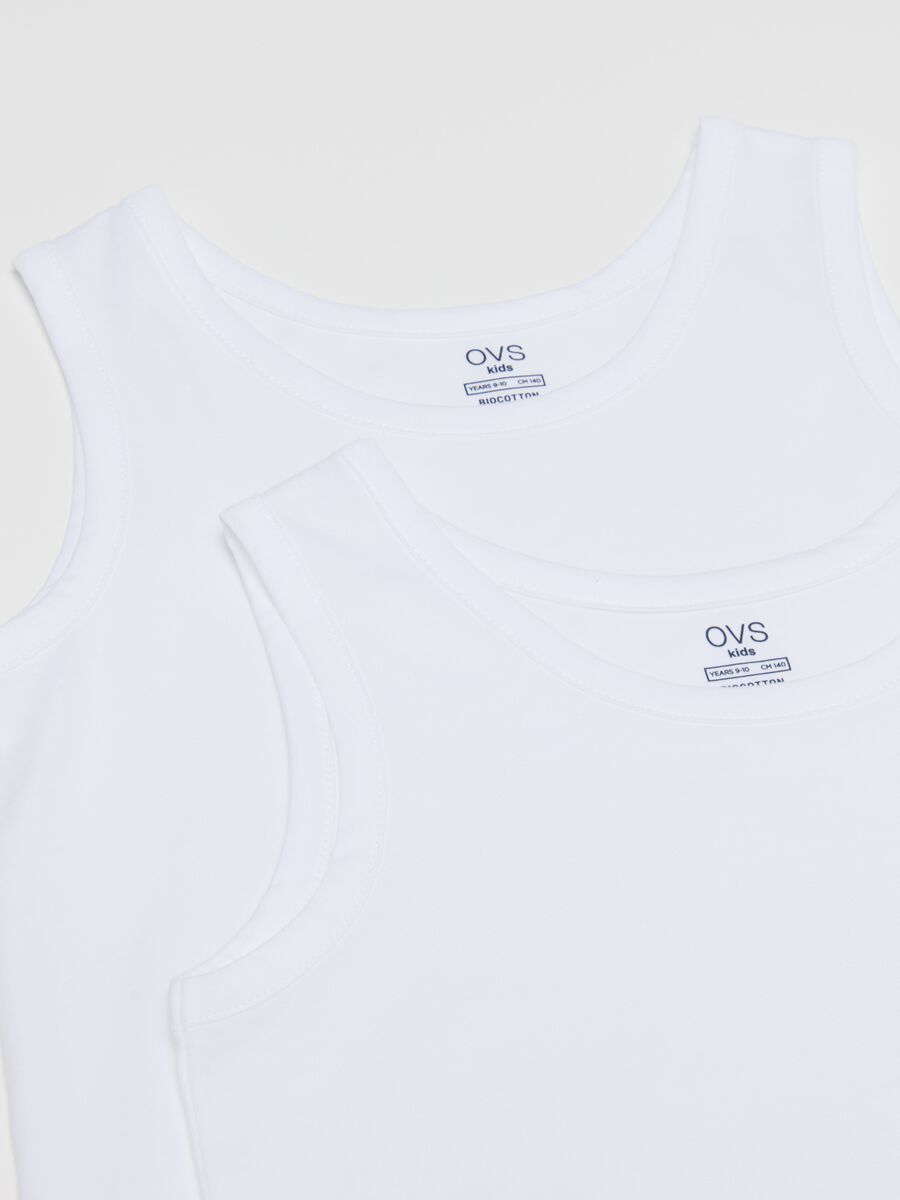 Two-pack racerback vests with round neck_2