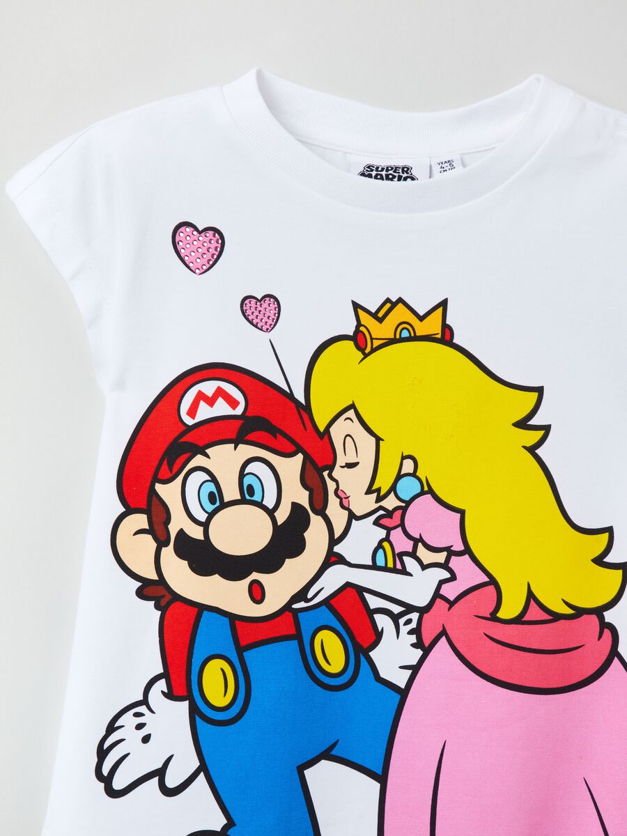 T-shirt with Super Mario Bros print_2