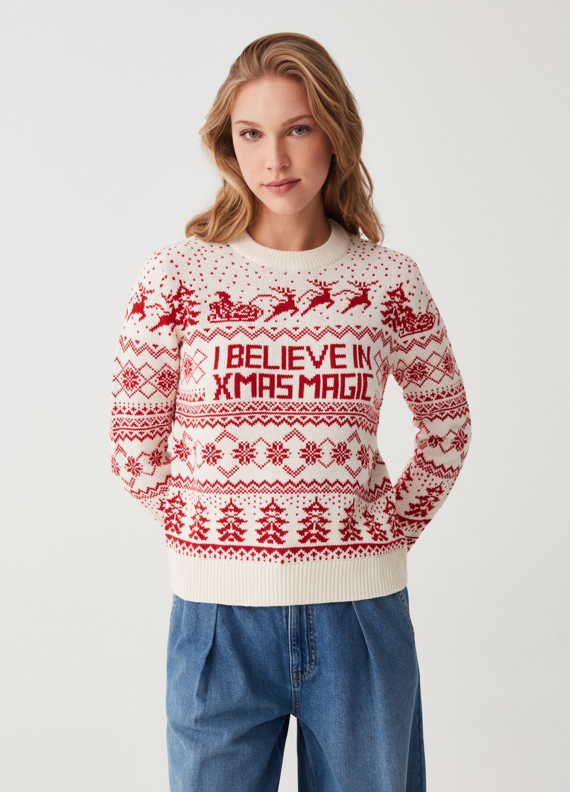 Christmas Jumper with Christmas design