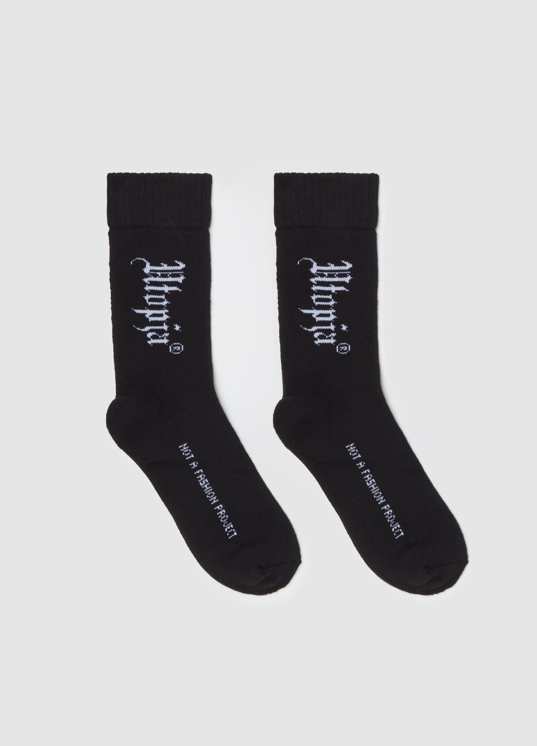 Heavy Tennis Socks Black