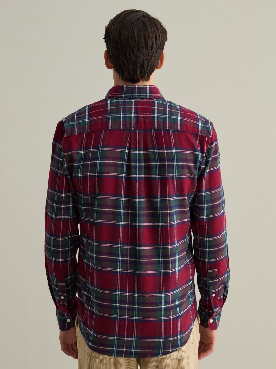 Chequered flannel shirt with pocket_2