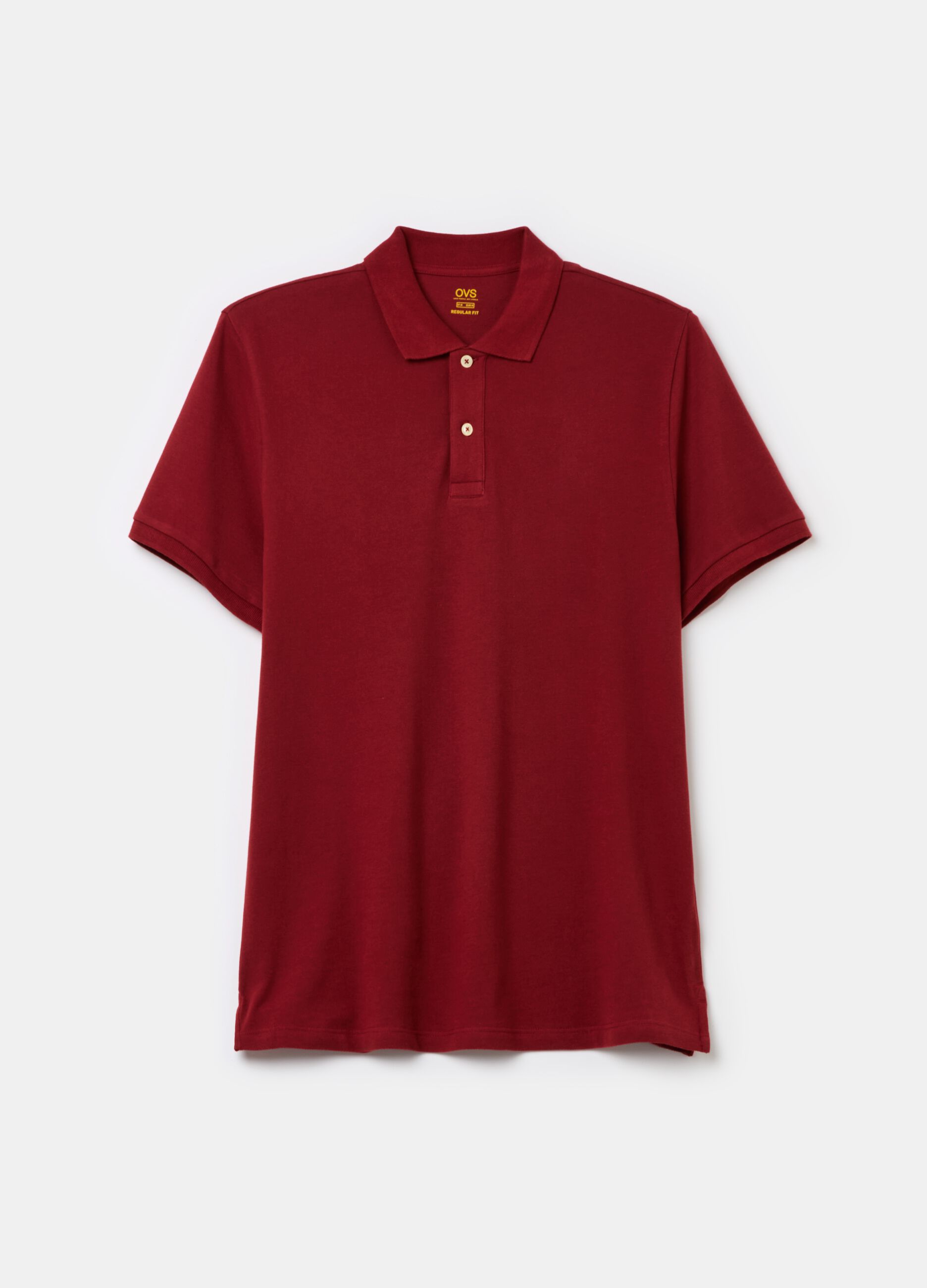 Cotton pique polo shirt