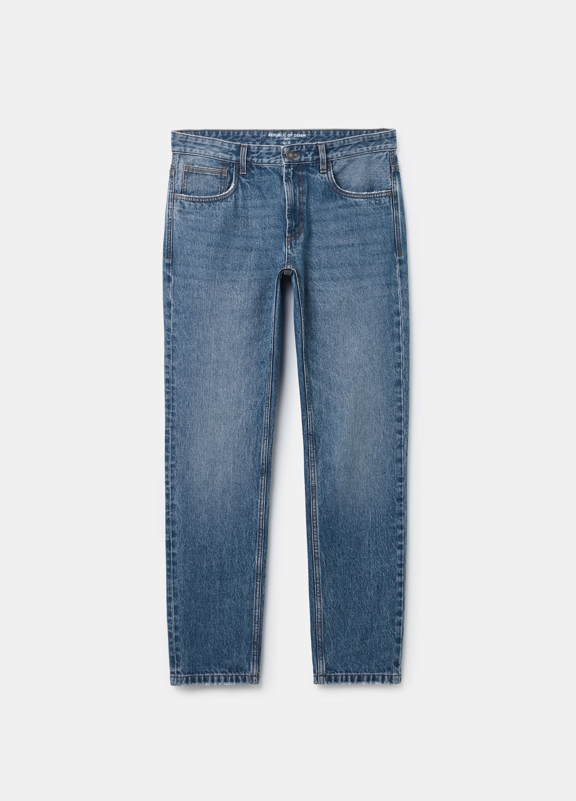 Regular-fit jeans with five pockets