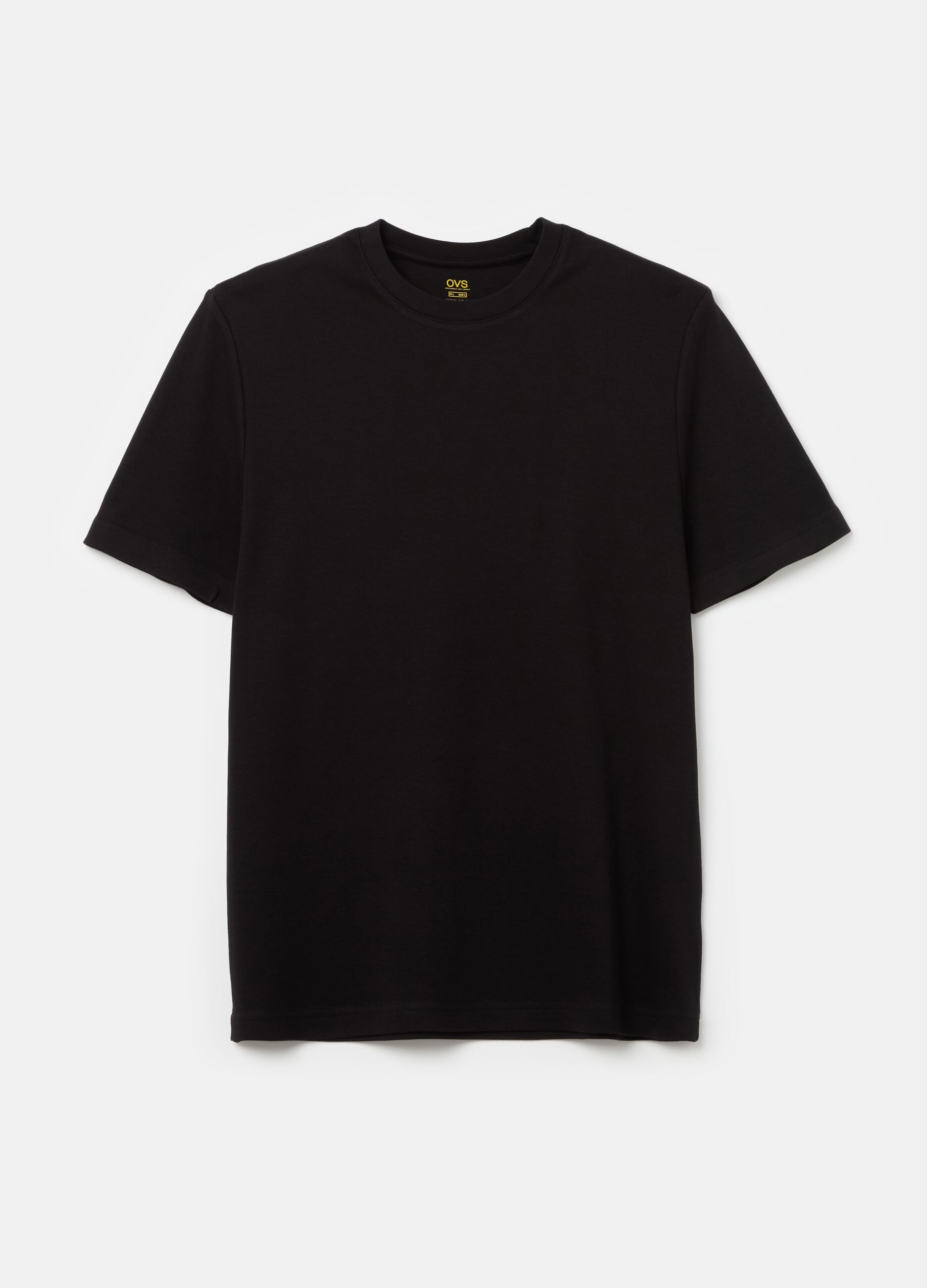 Interlock cotton T-shirt