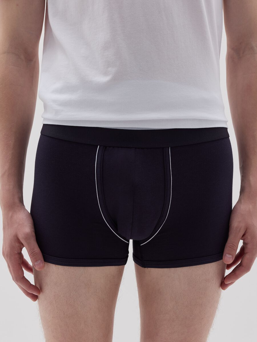 Two-pack boxer shorts with contrasting piping_1