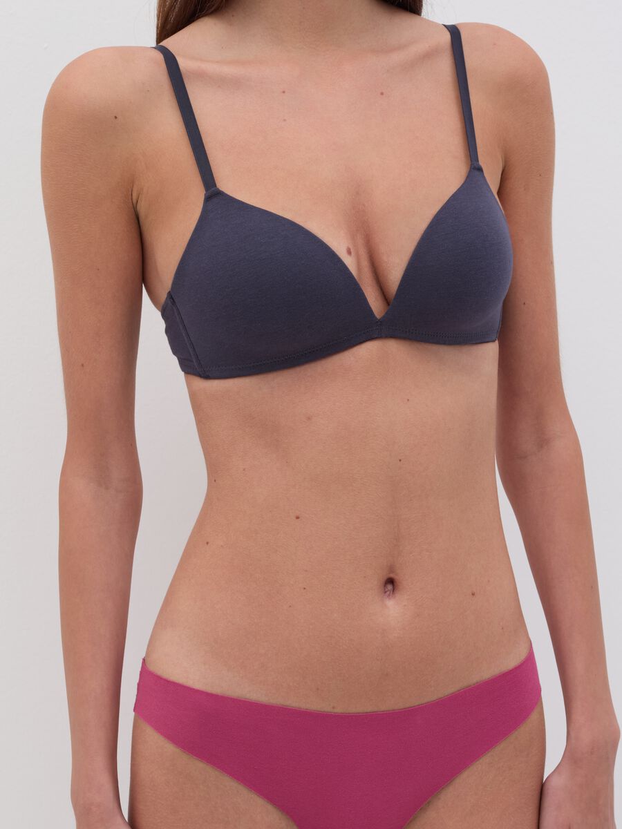 Sara triangle bra in organic cotton_0