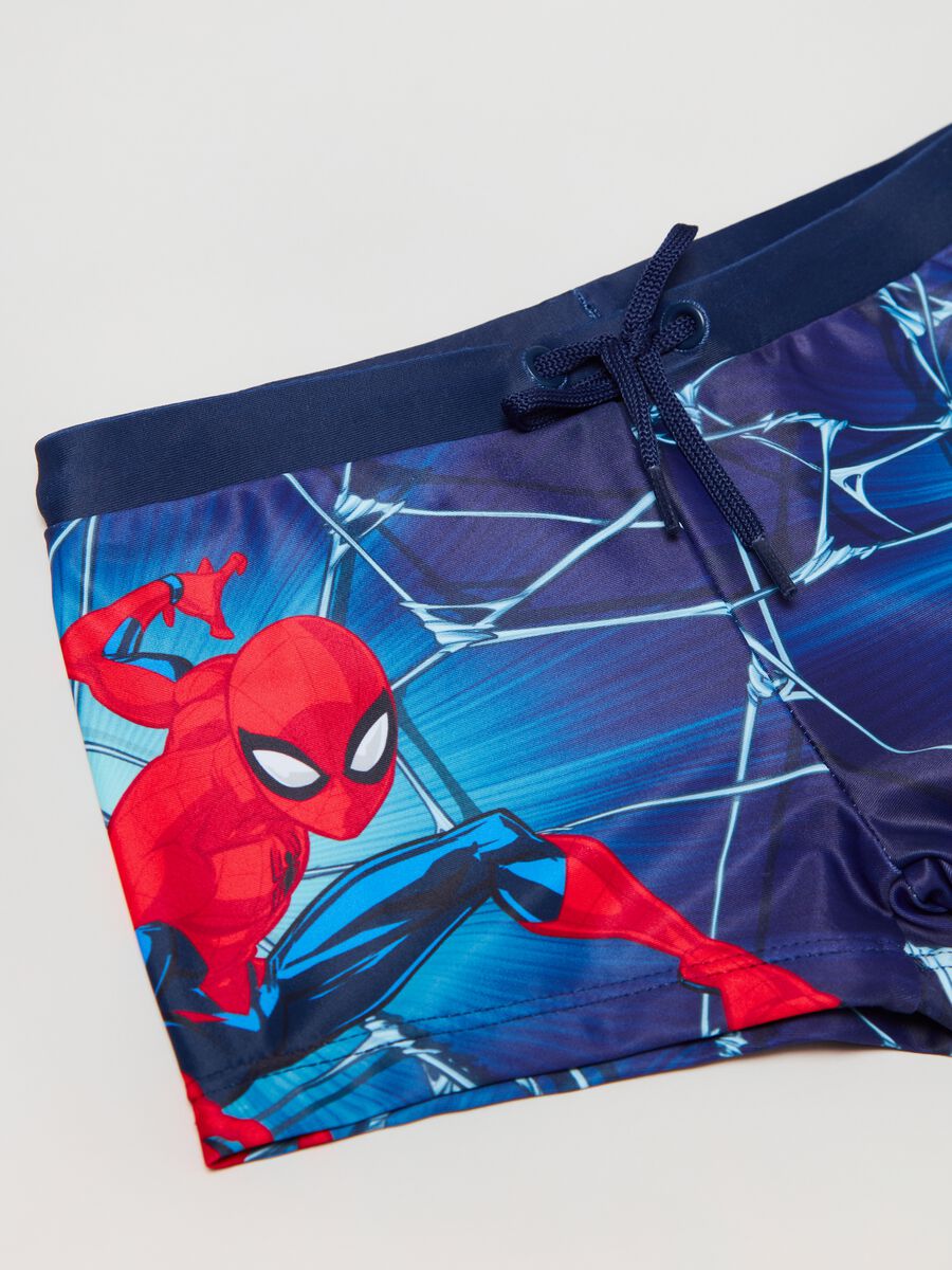 Swimming trunks with Spider-Man print_2