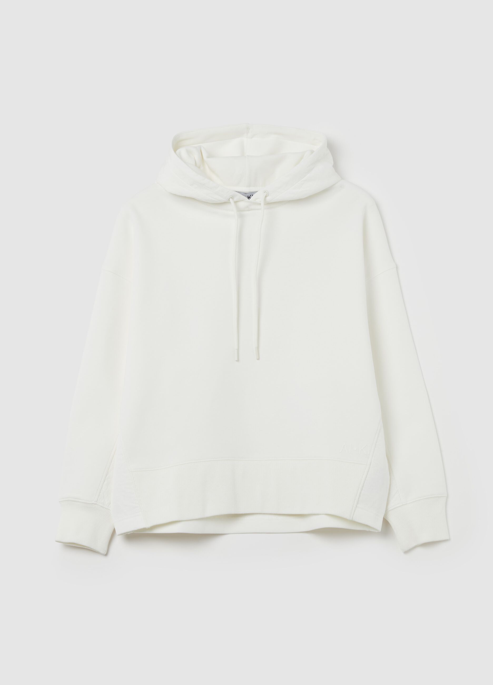 AI•KI sweatshirt with hood