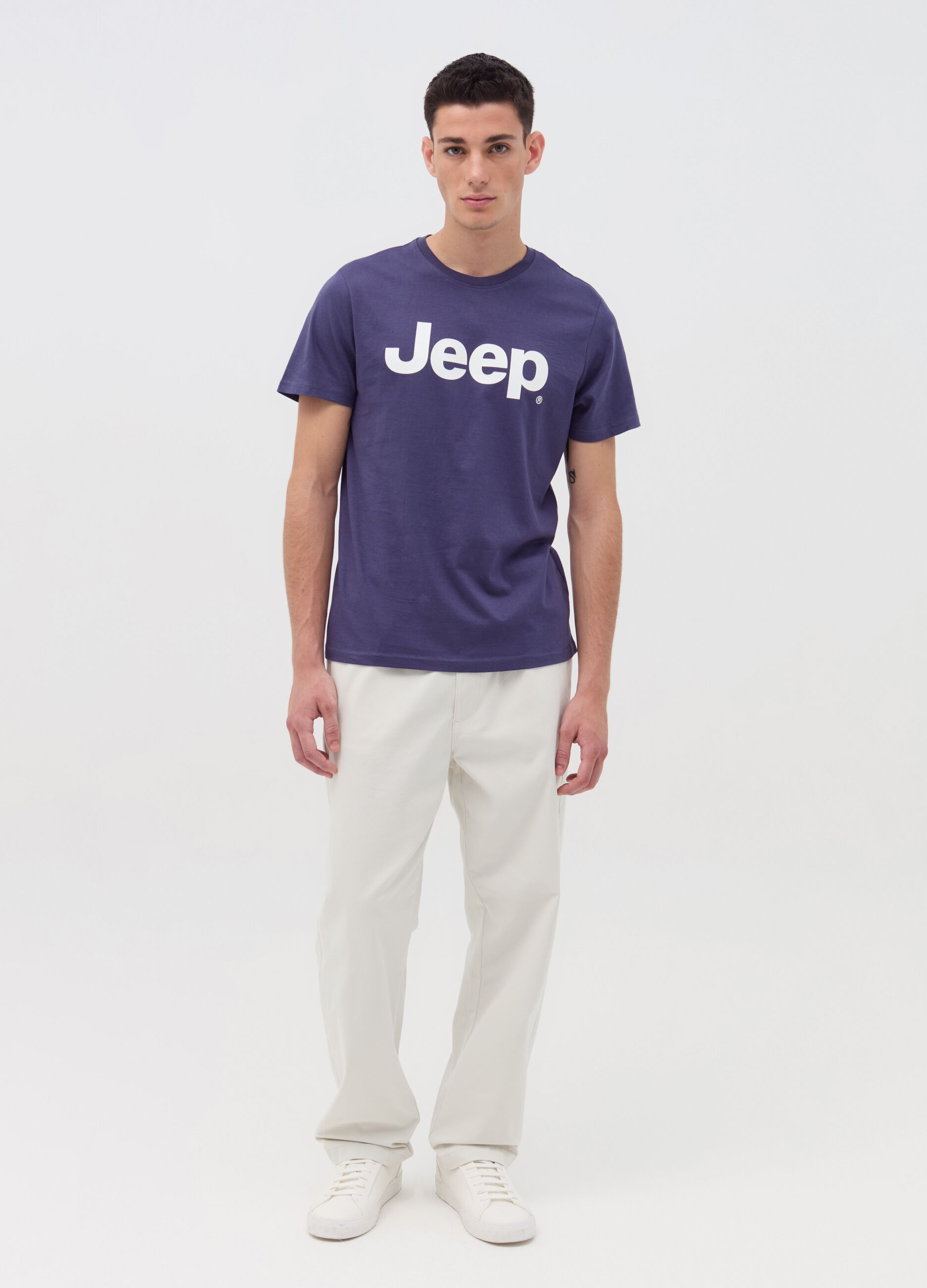 T-shirt with Jeep print