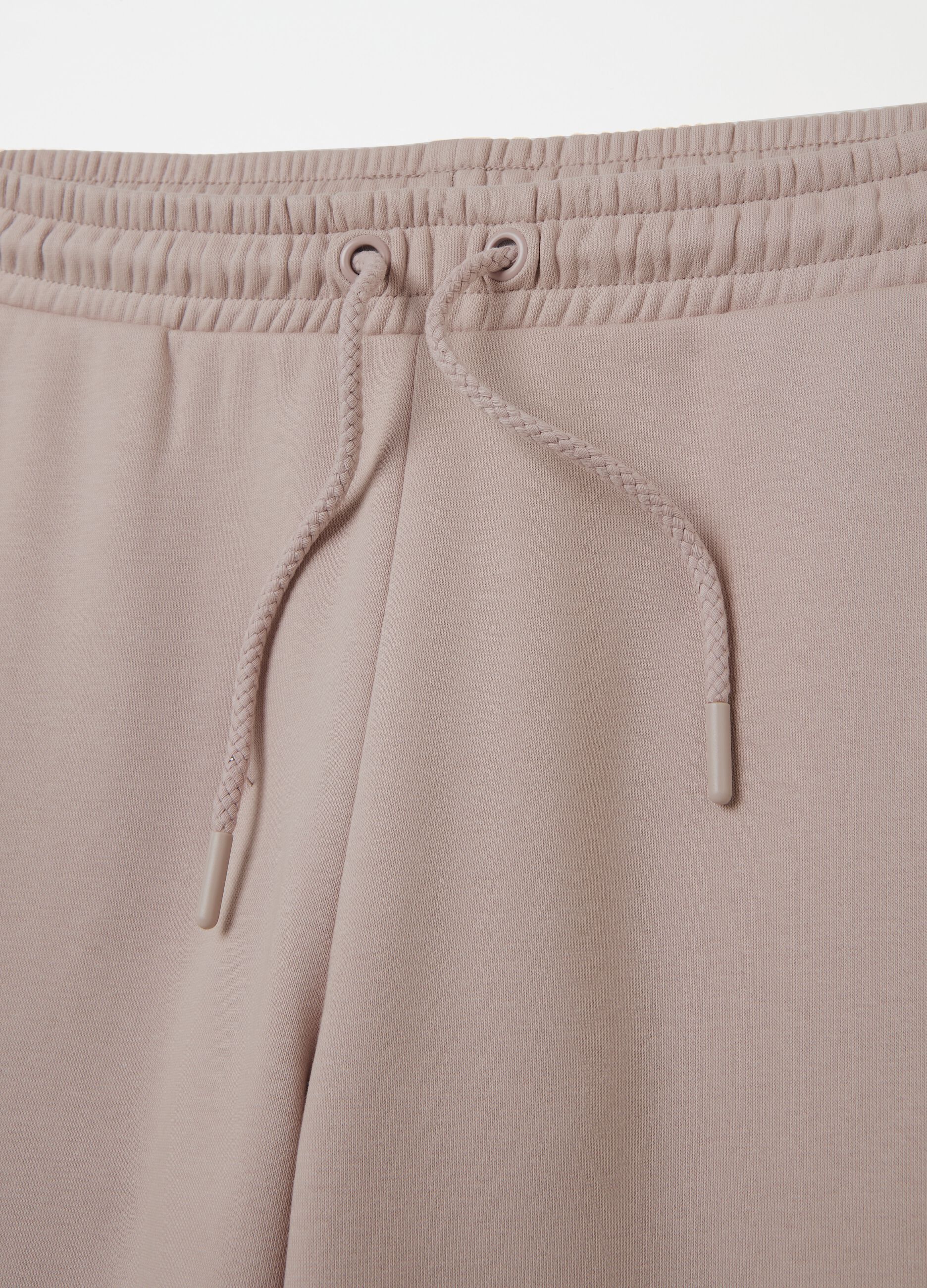 Essential joggers in fleece with drawstring