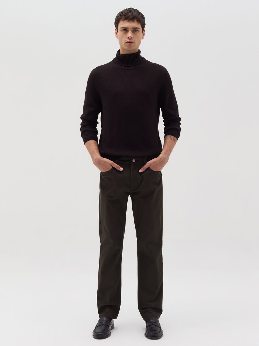 Regular-fit trousers with five pockets_0