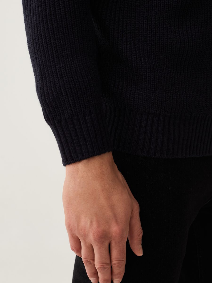 Pullover with shawl neck_3