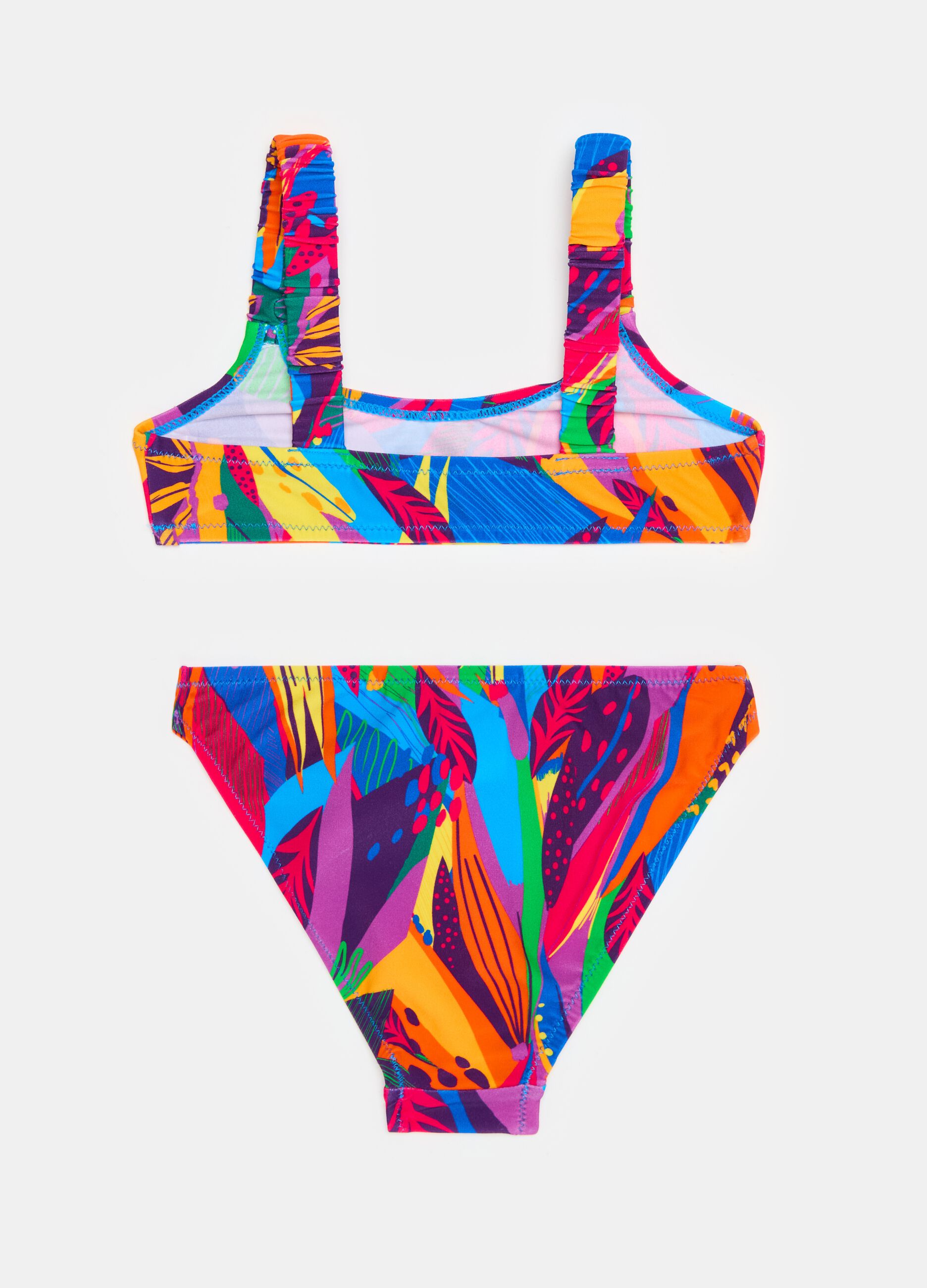 Sports bikini with print