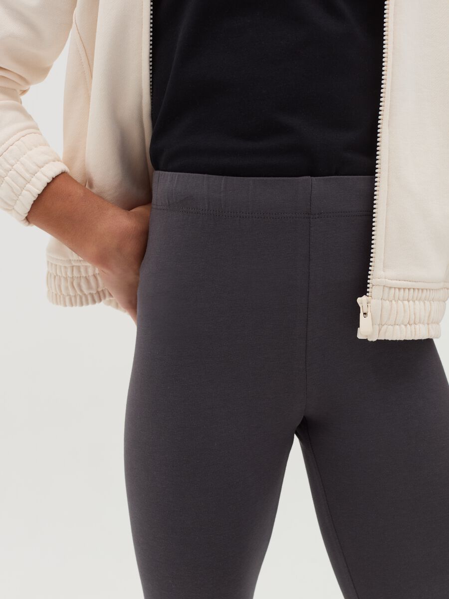 Leggings in cotone stretch_1