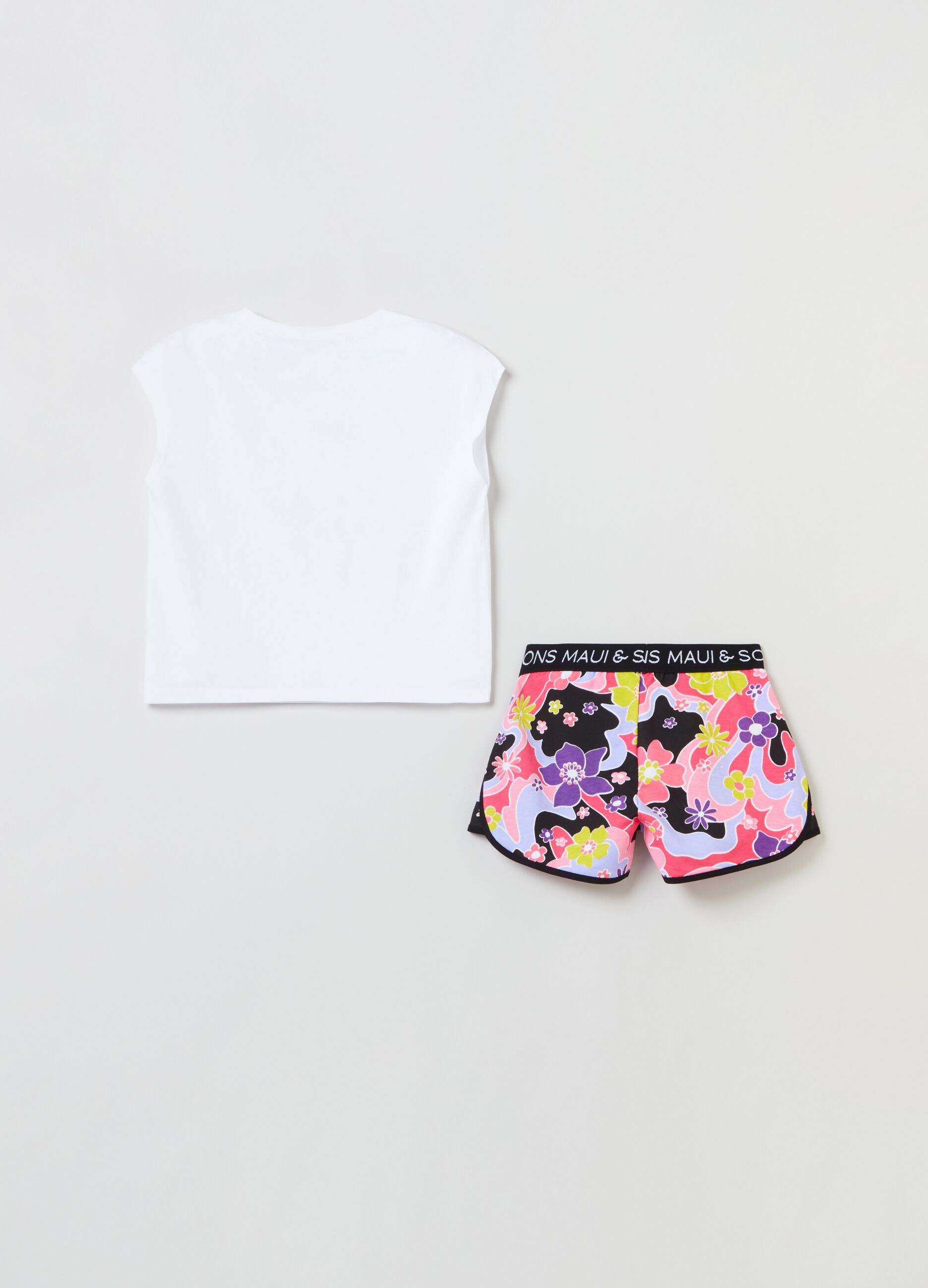 Maui and Sons jogging set with floral print