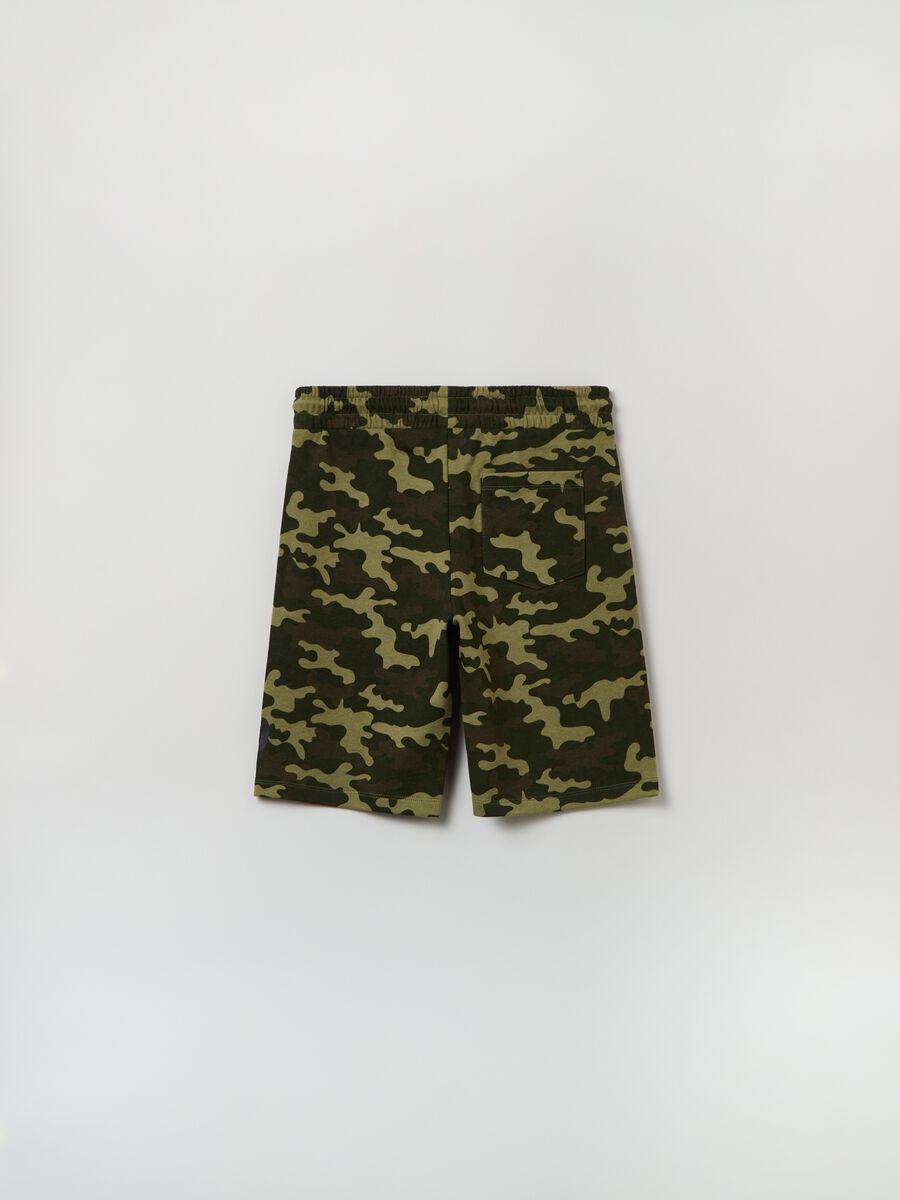 Camouflage Bermuda shorts with Jeep print_1