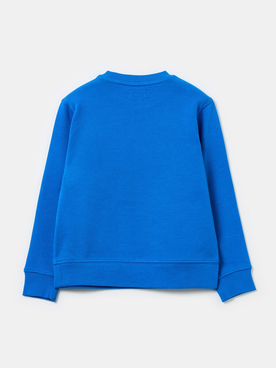 Solid colour sweatshirt in French terry_1