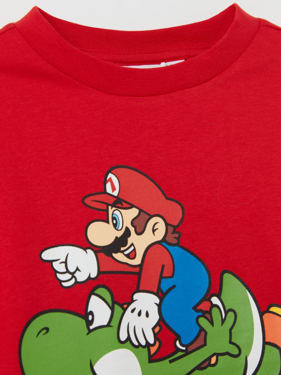 T-shirt maniche lunghe con stampa Super Mario™_2