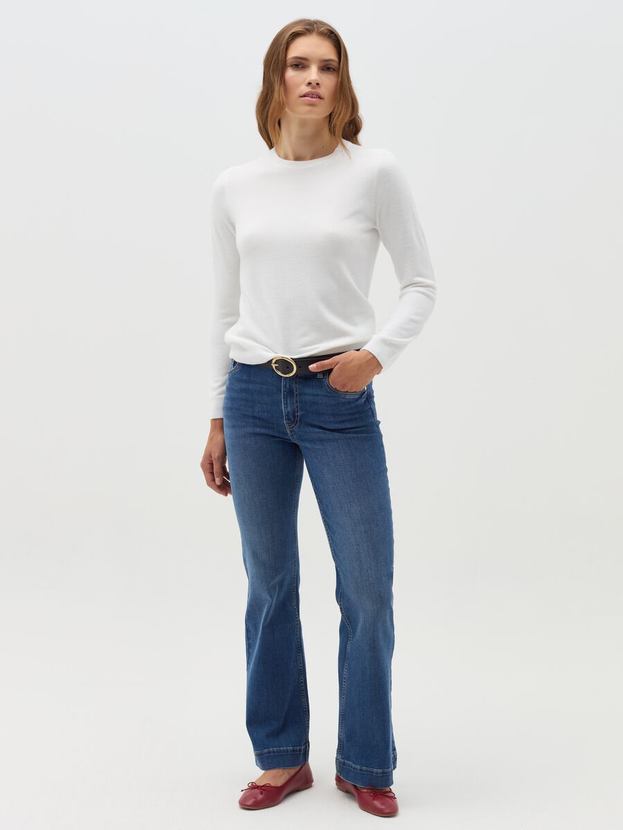 Bootcut stretch fit jeans_0