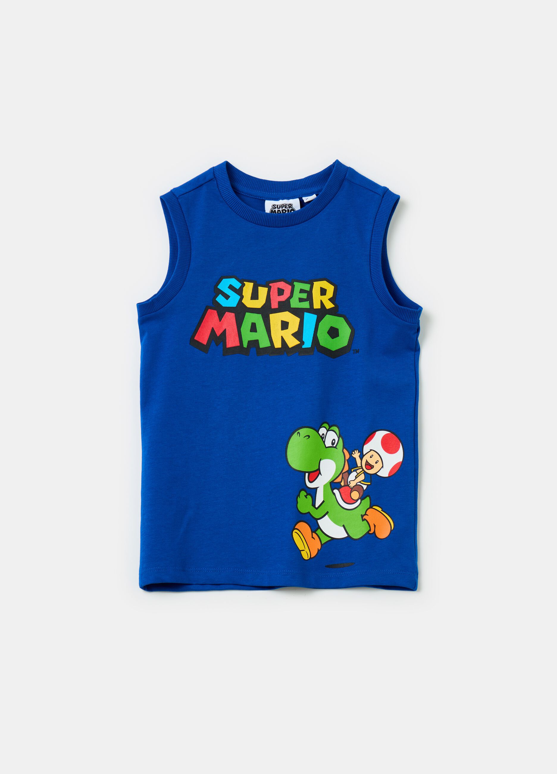 Racerback vest with Super Mario™ print
