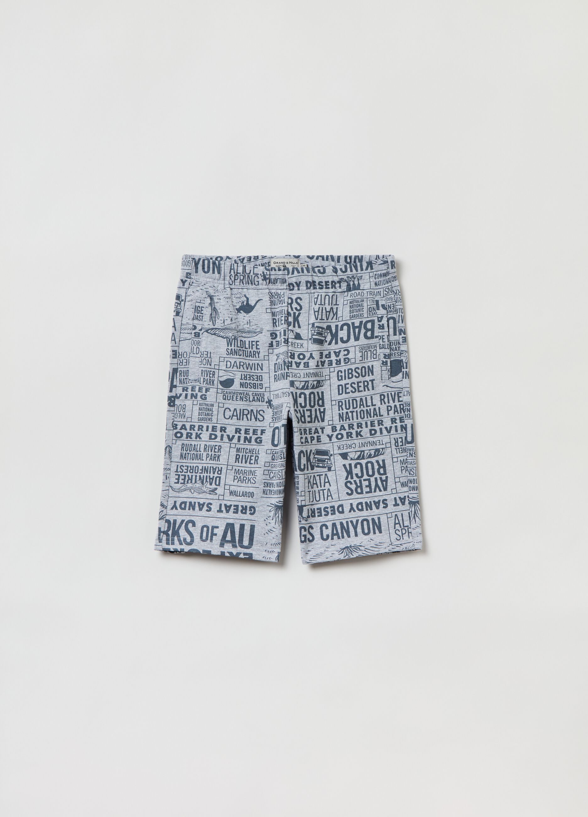 Grand&Hills cotton shorts with print