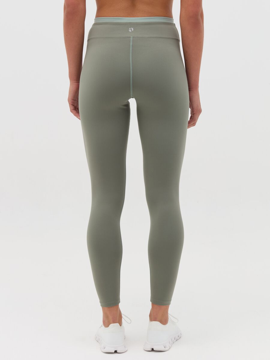 Leggings with contrasting edging_3