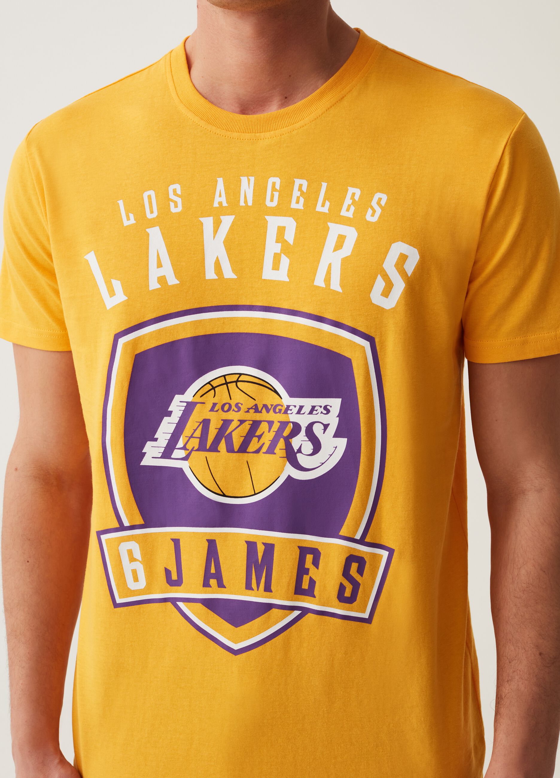 Camiseta con Estampado Lakers NBA