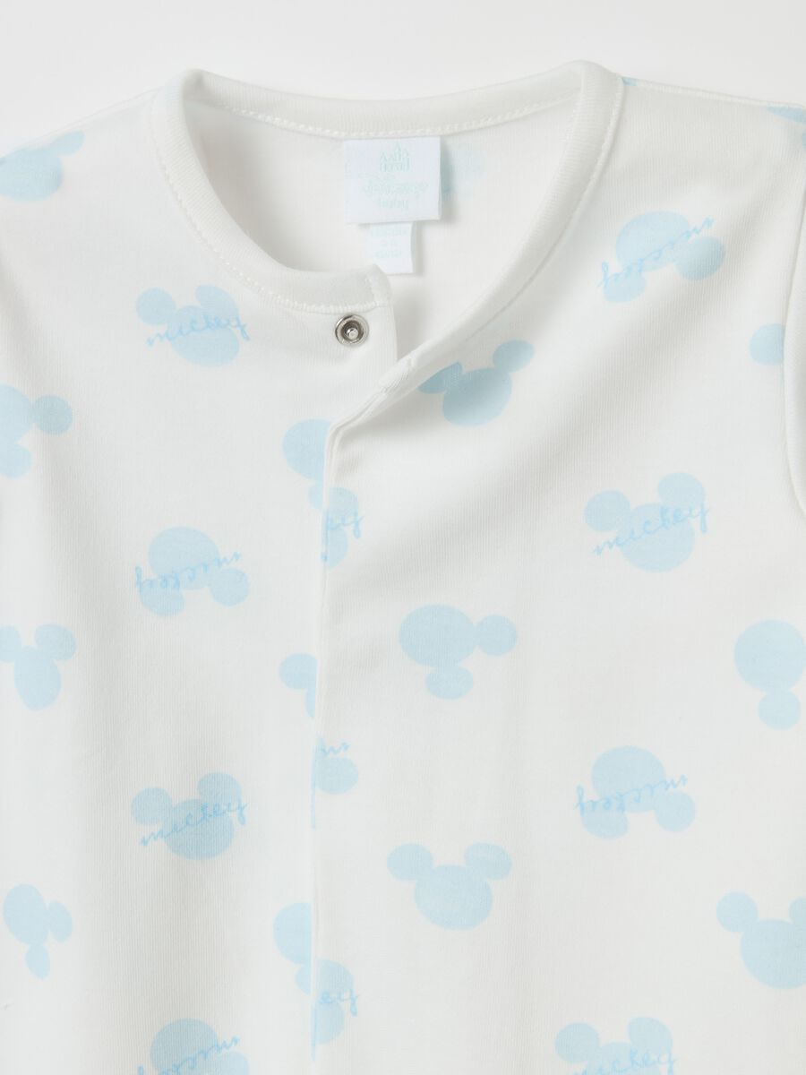 Two-pack onesies in organic cotton with Mickey Mouse print_2