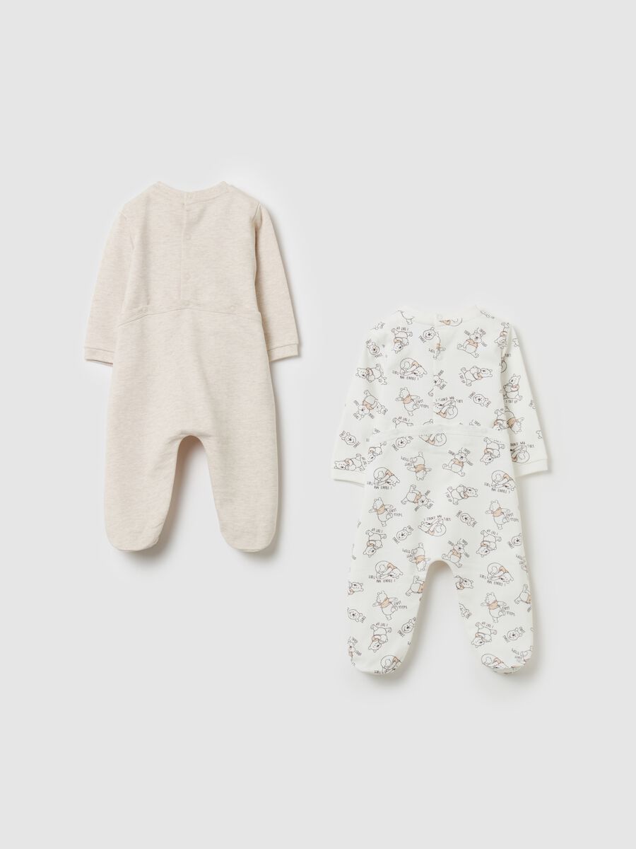 Two-pack Winnie the Pooh onesies in organic cotton_1