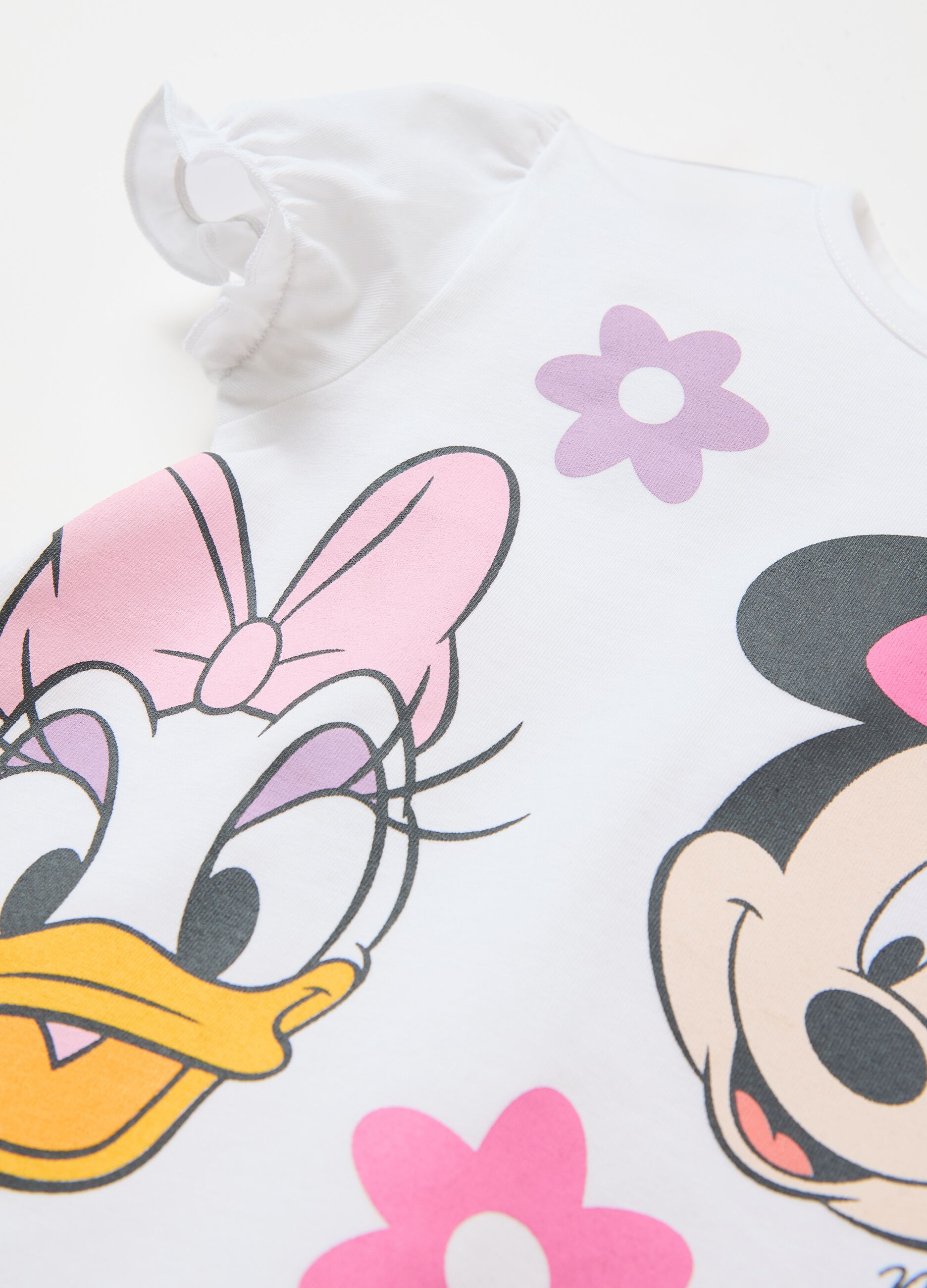 T-shirt with Minnie Mouse and Daisy Duck print