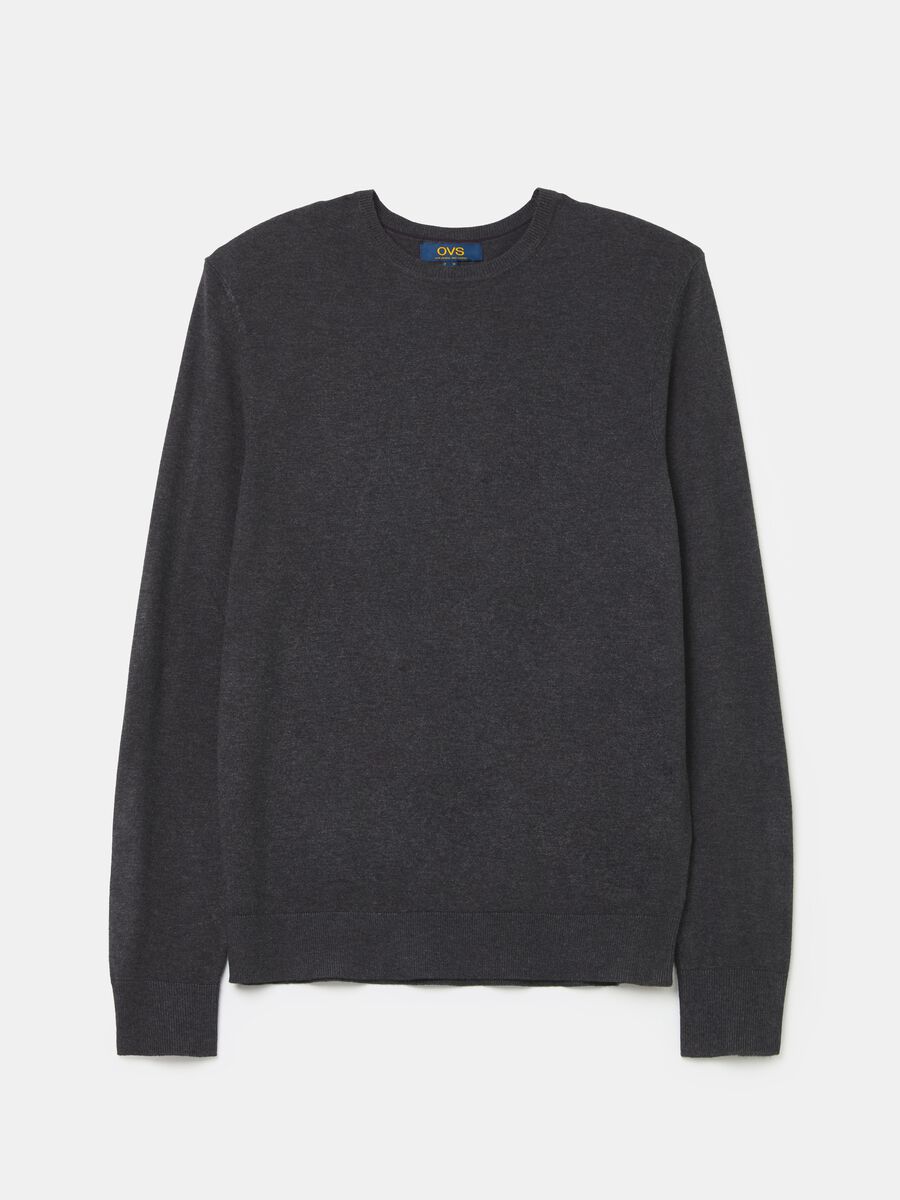 Round neck pullover_4