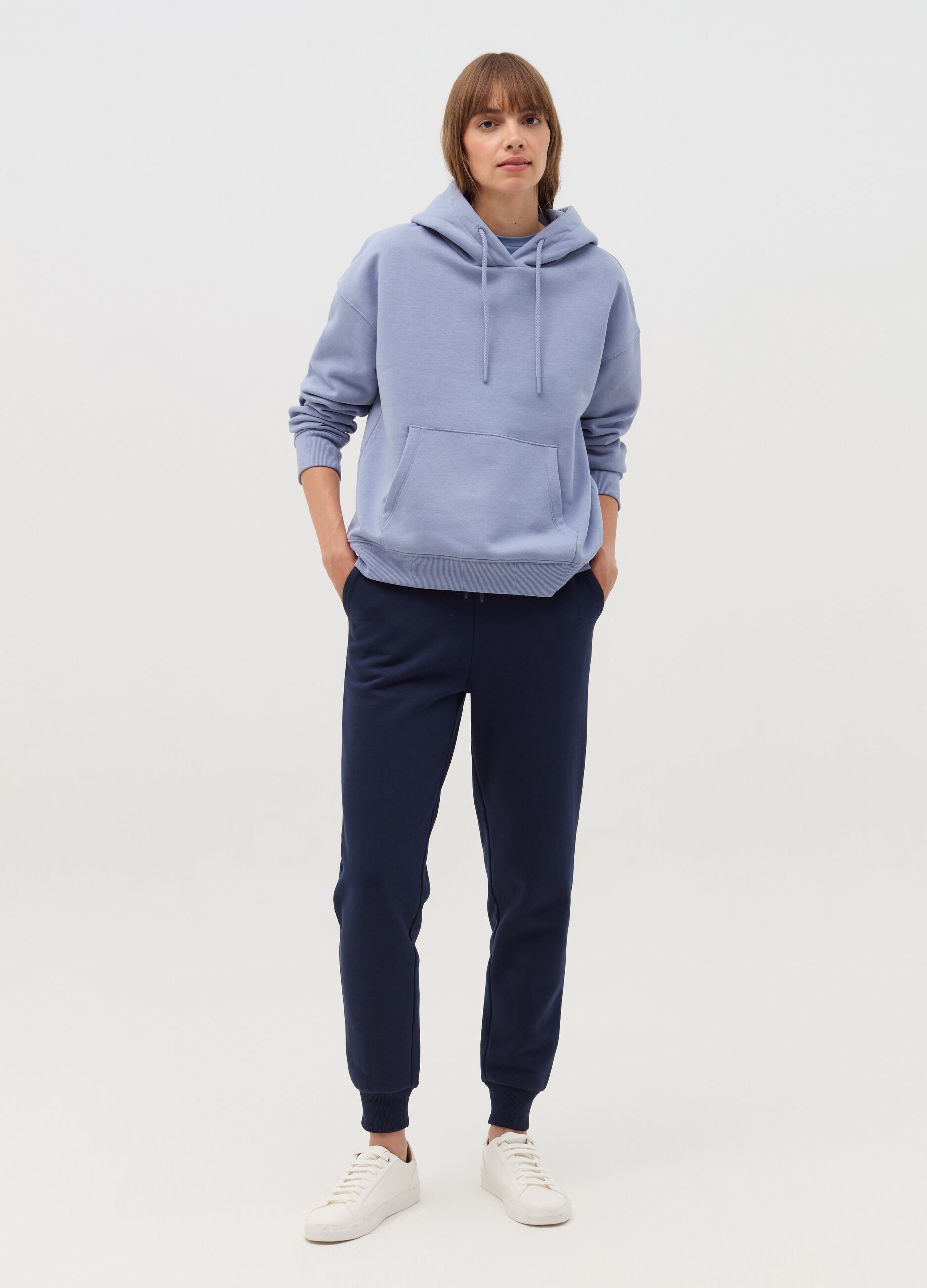 Essential oversized sweatshirt with hood