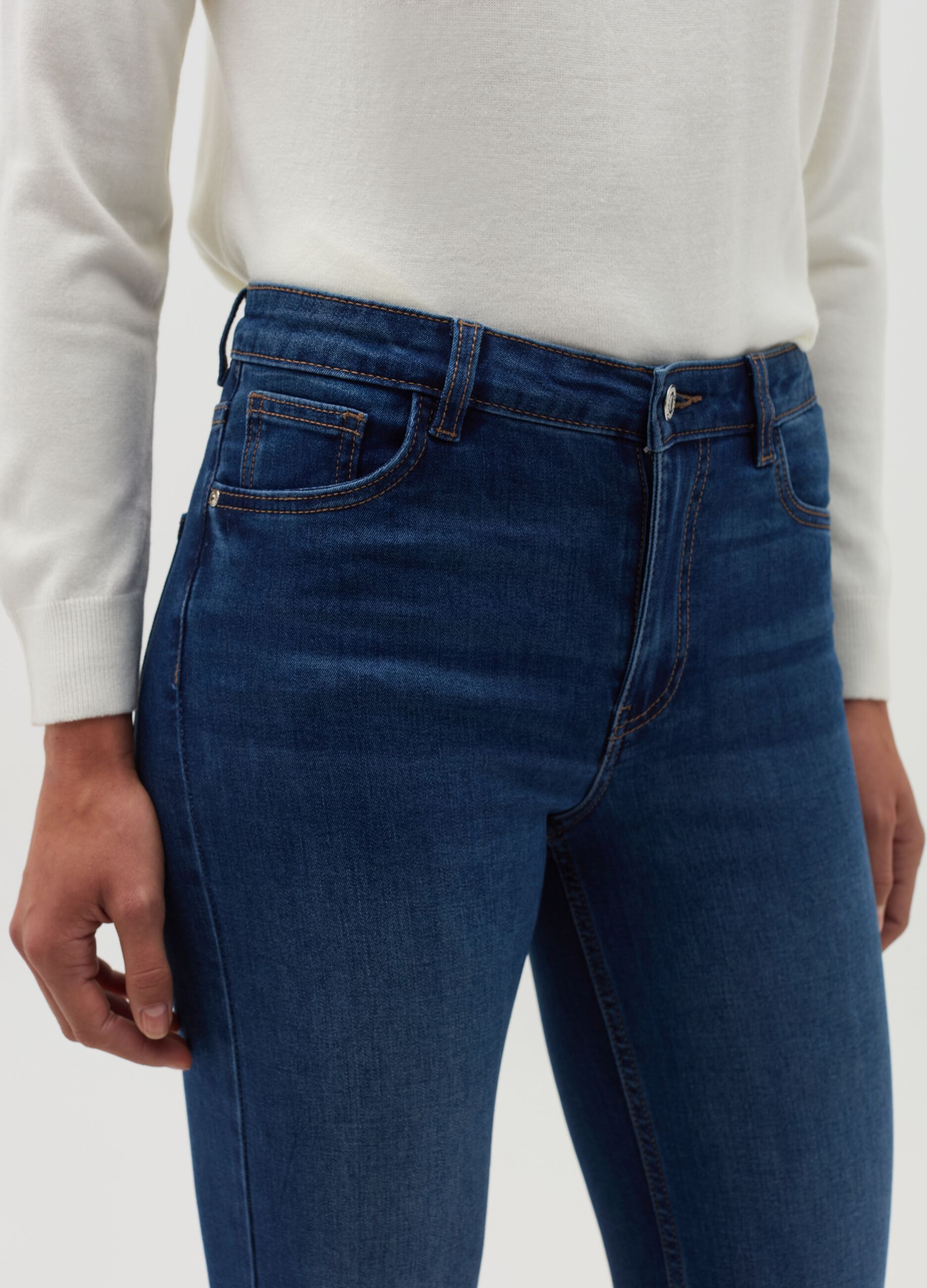 Bootcut stretch fit jeans