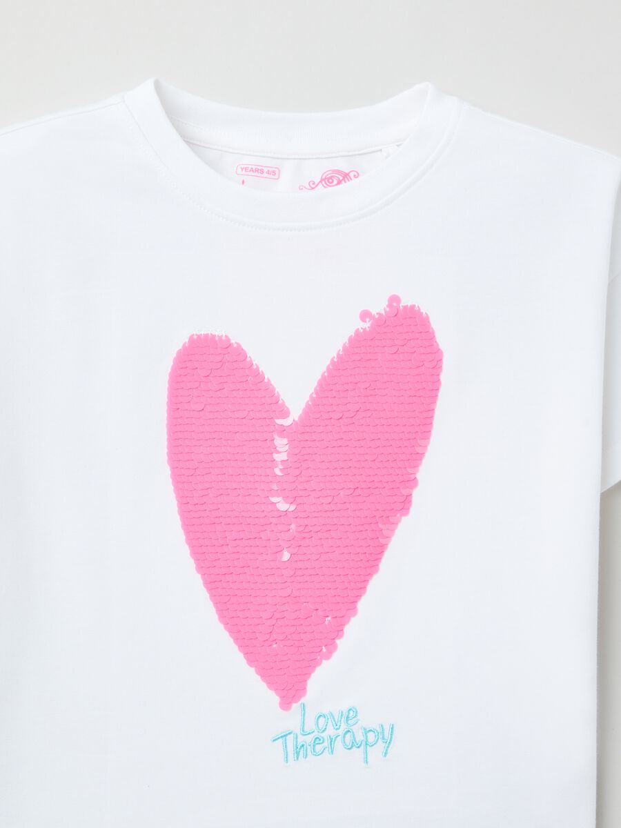 Love Therapy T-shirt with sequins_2