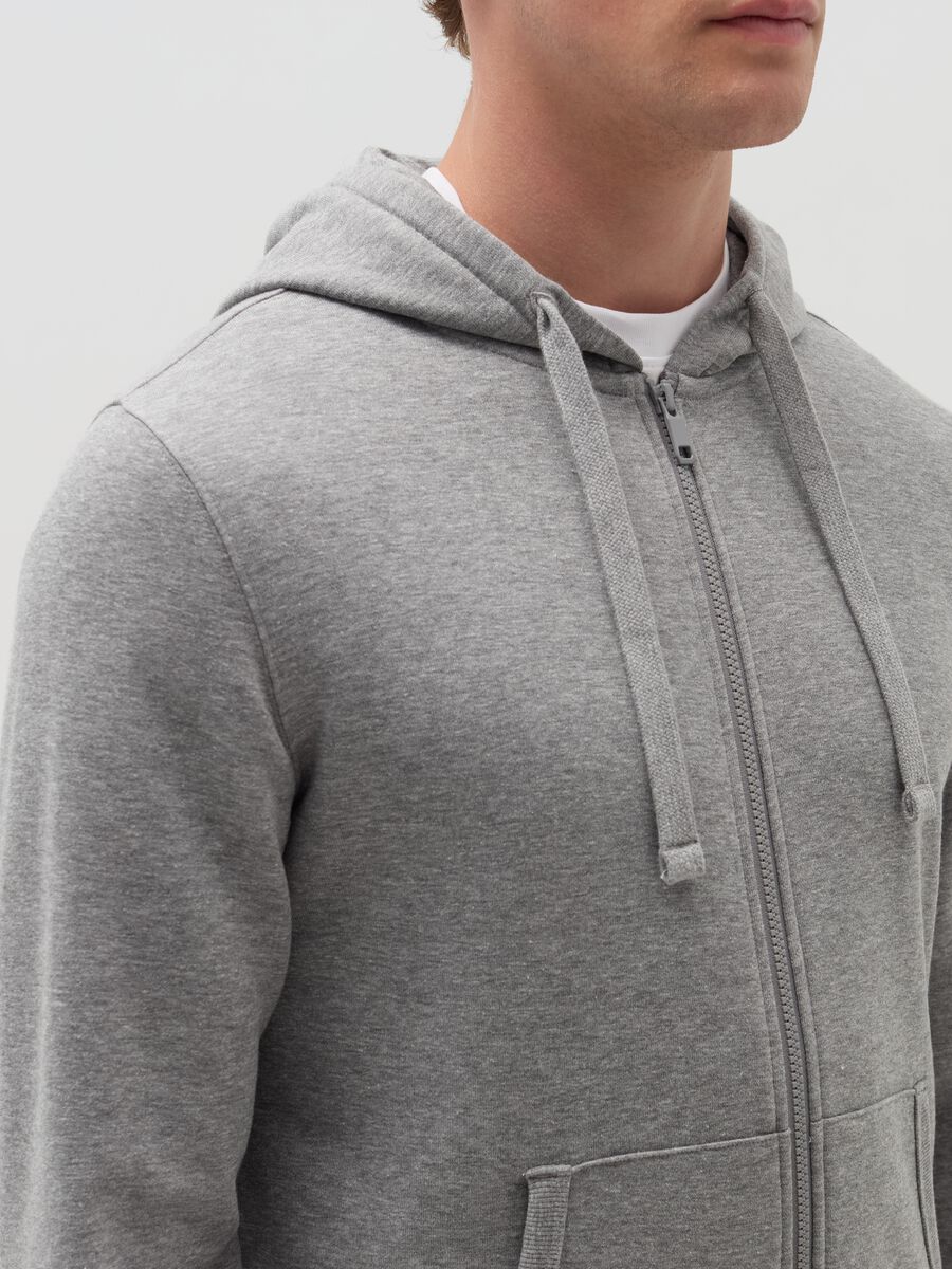 Full-zip sweatshirt with hood_3