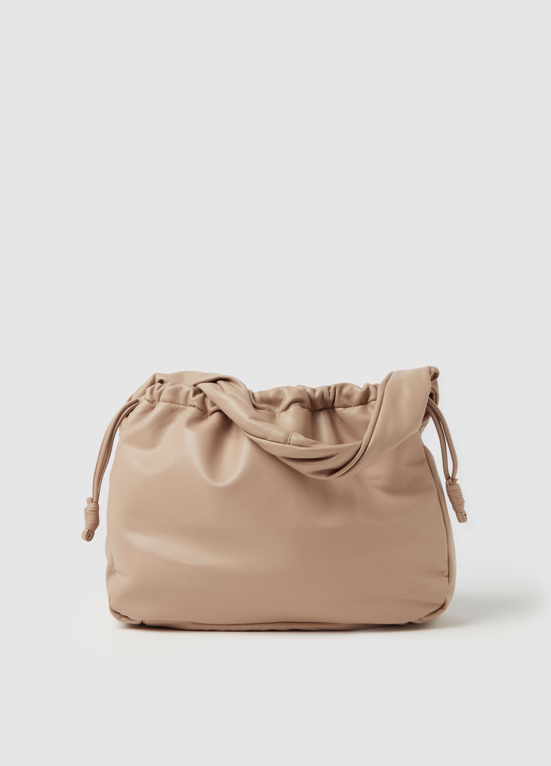 Borsa hobo con coulisse