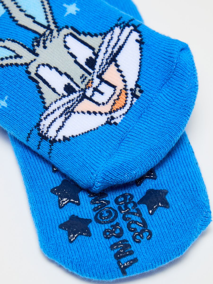Two-pair pack slipper socks with Bugs Bunny design_2