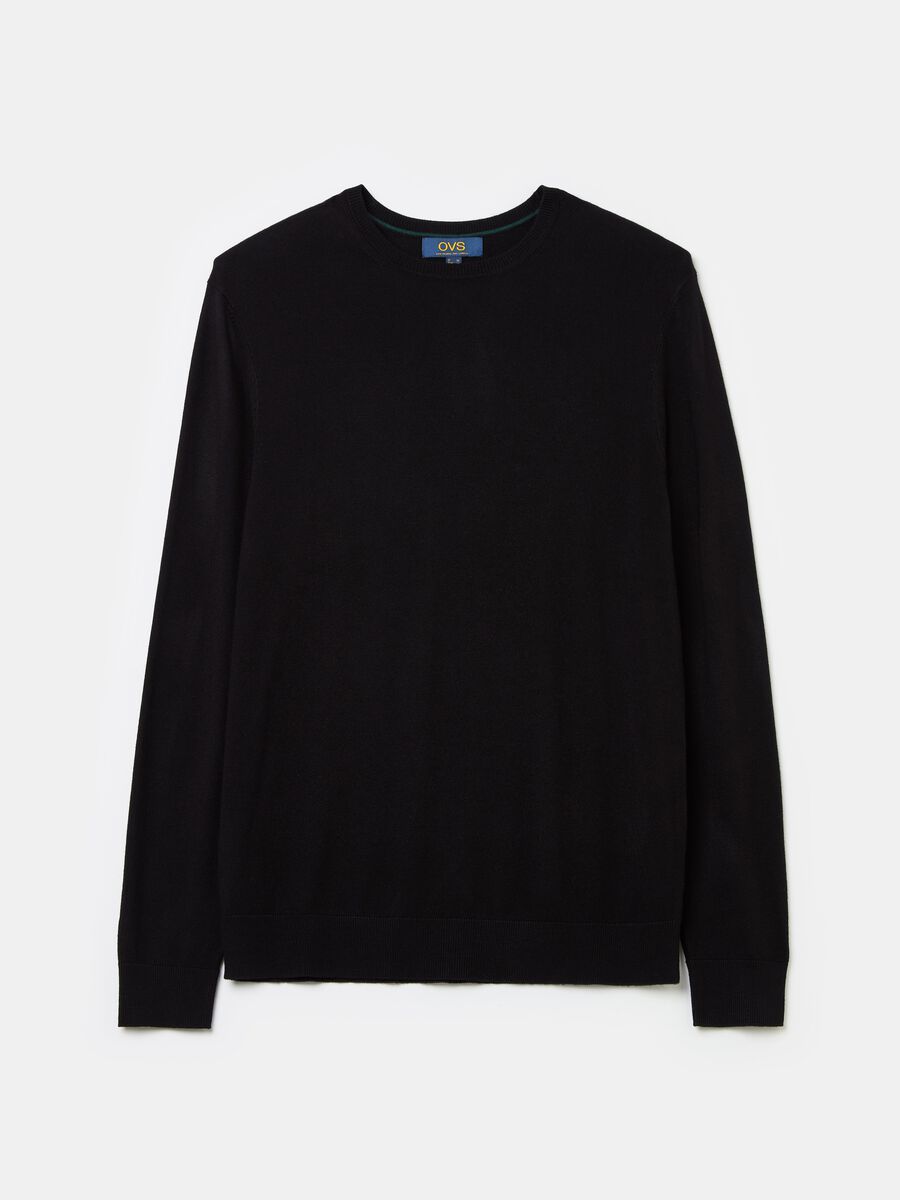 Round neck pullover_4