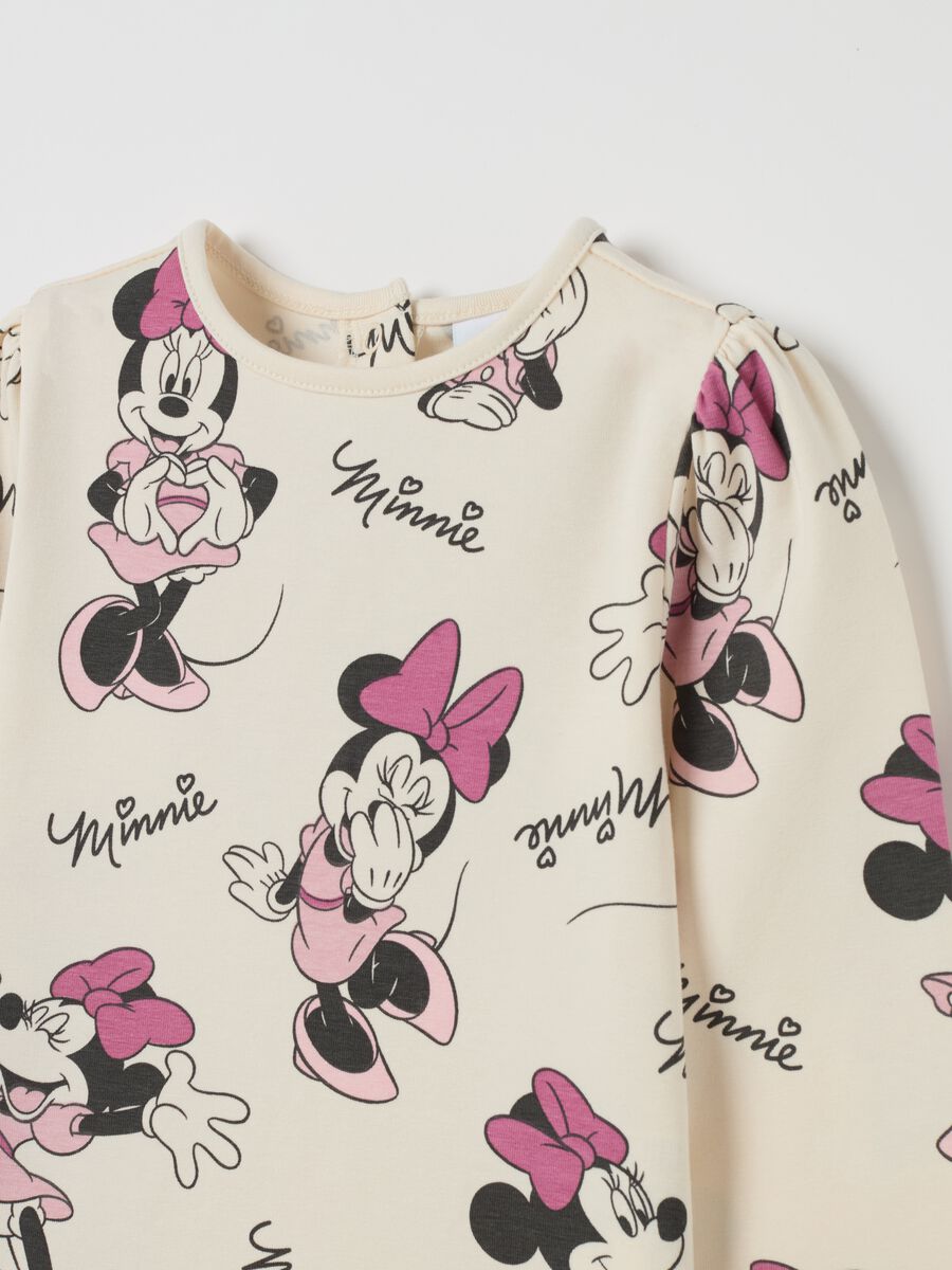 T-shirt in cotone bio con stampa Minnie_2