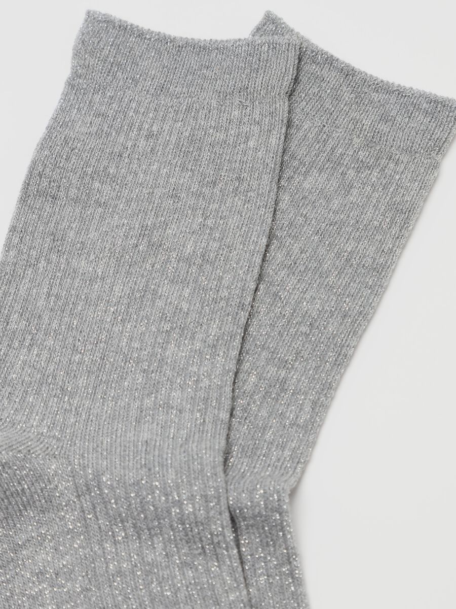 Two-pair pack short socks in stretch organic cotton_2