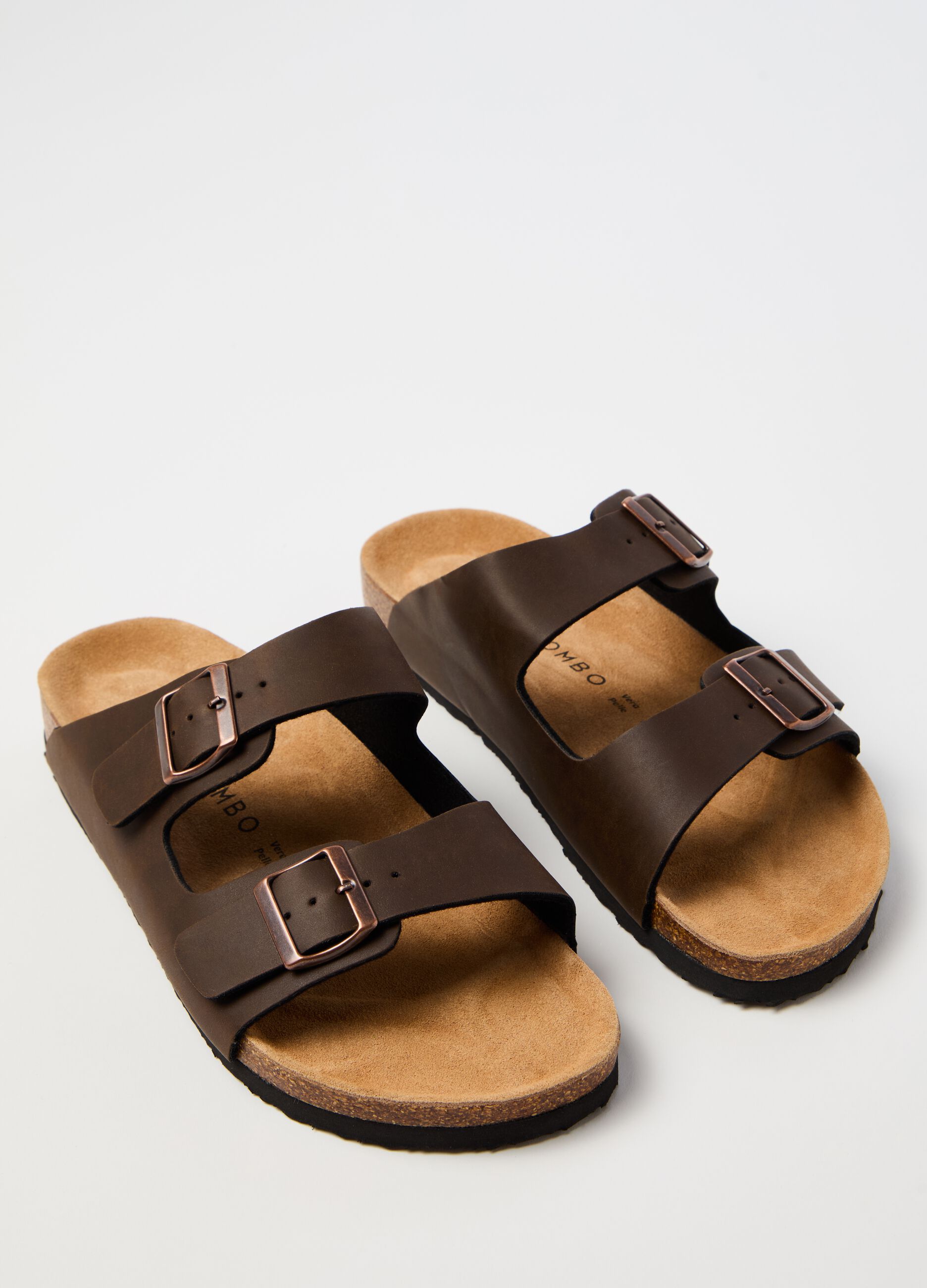 Sandals with double band