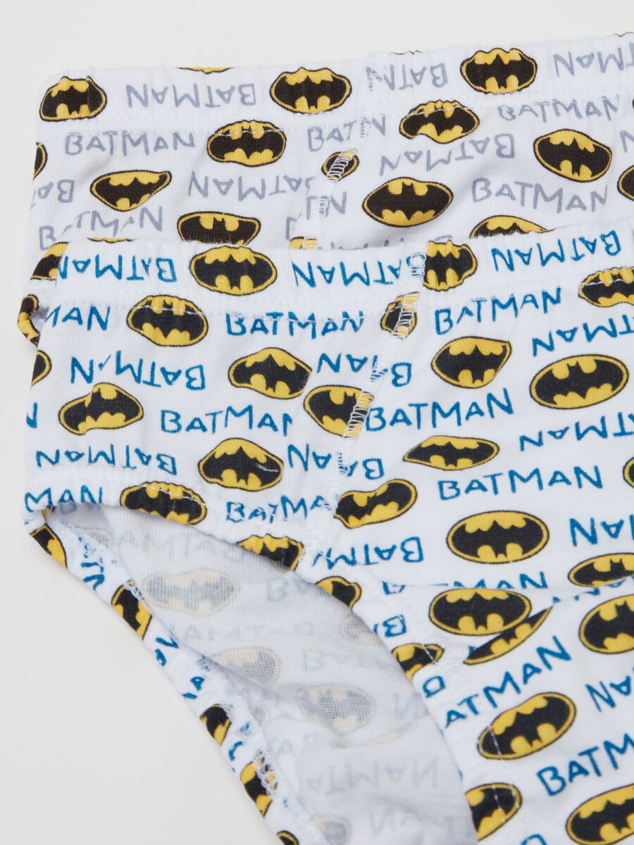 Five-pack organic cotton briefs with Batman print_3