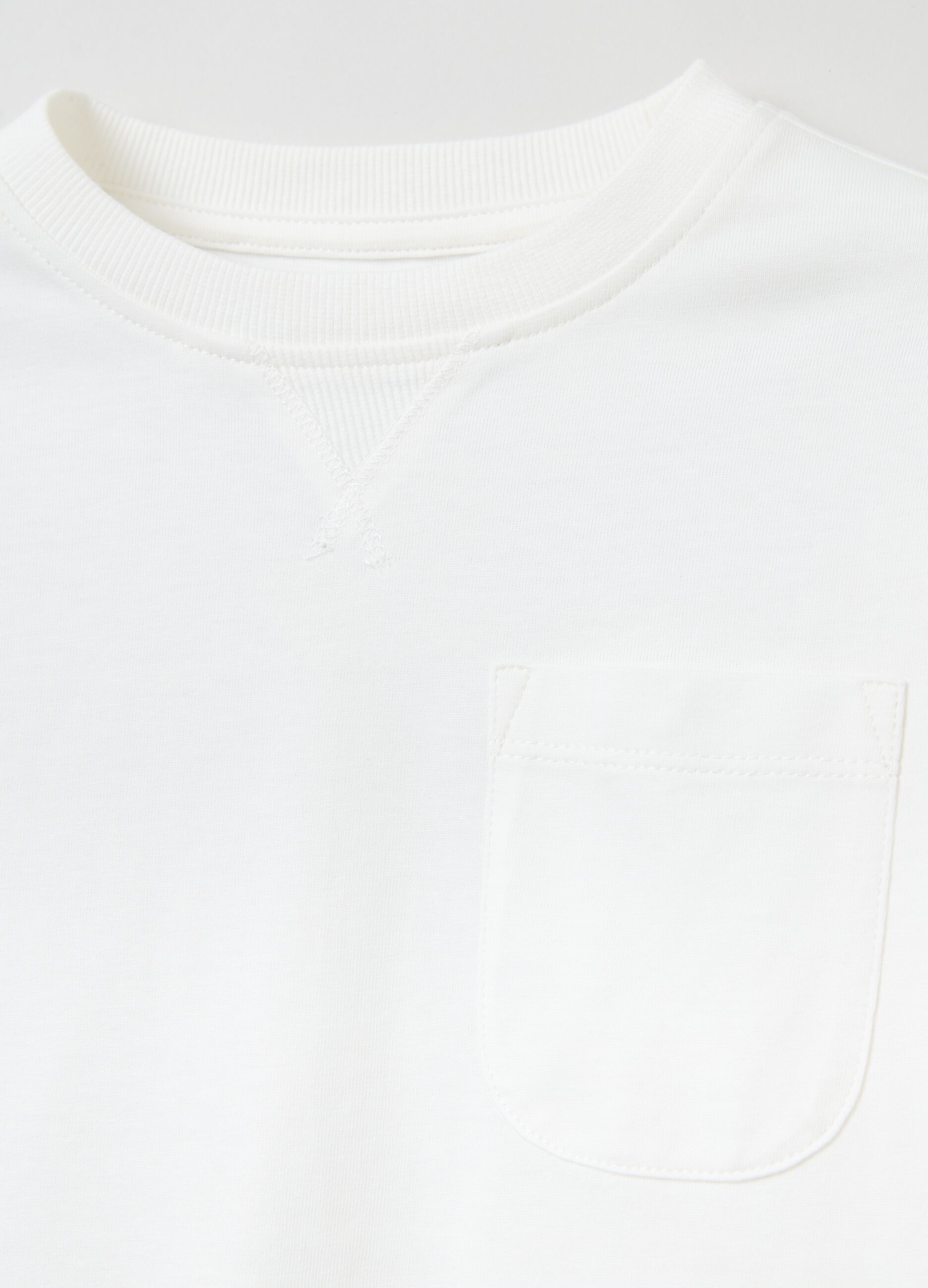 Long-sleeved T-shirt in cotton