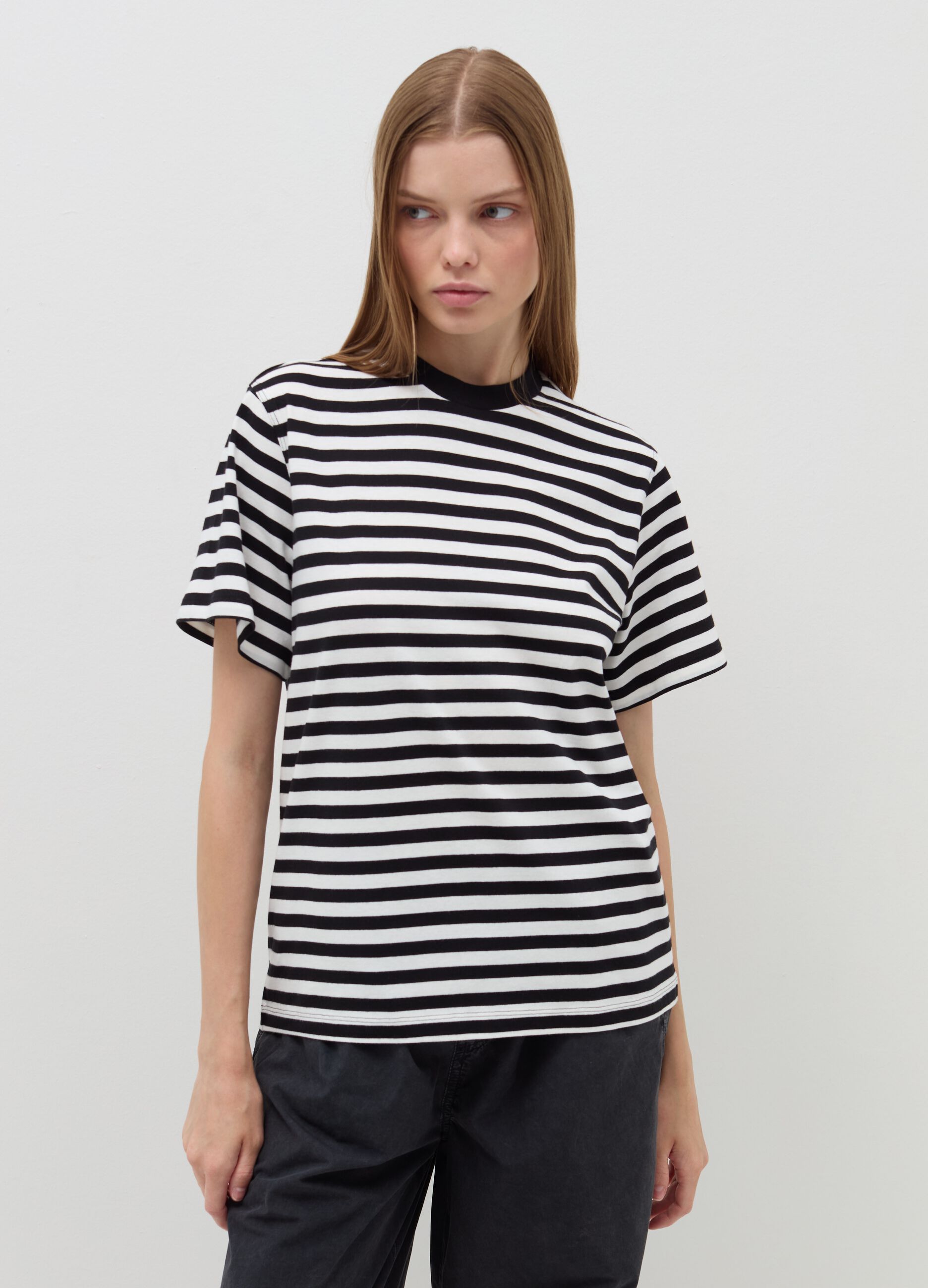 Relaxed-fit T-shirt in cotton