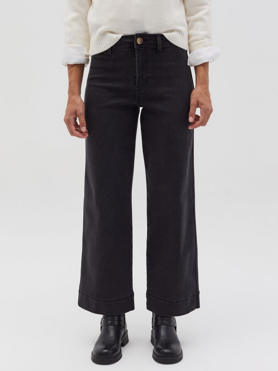 Jeans culotte stretch_1