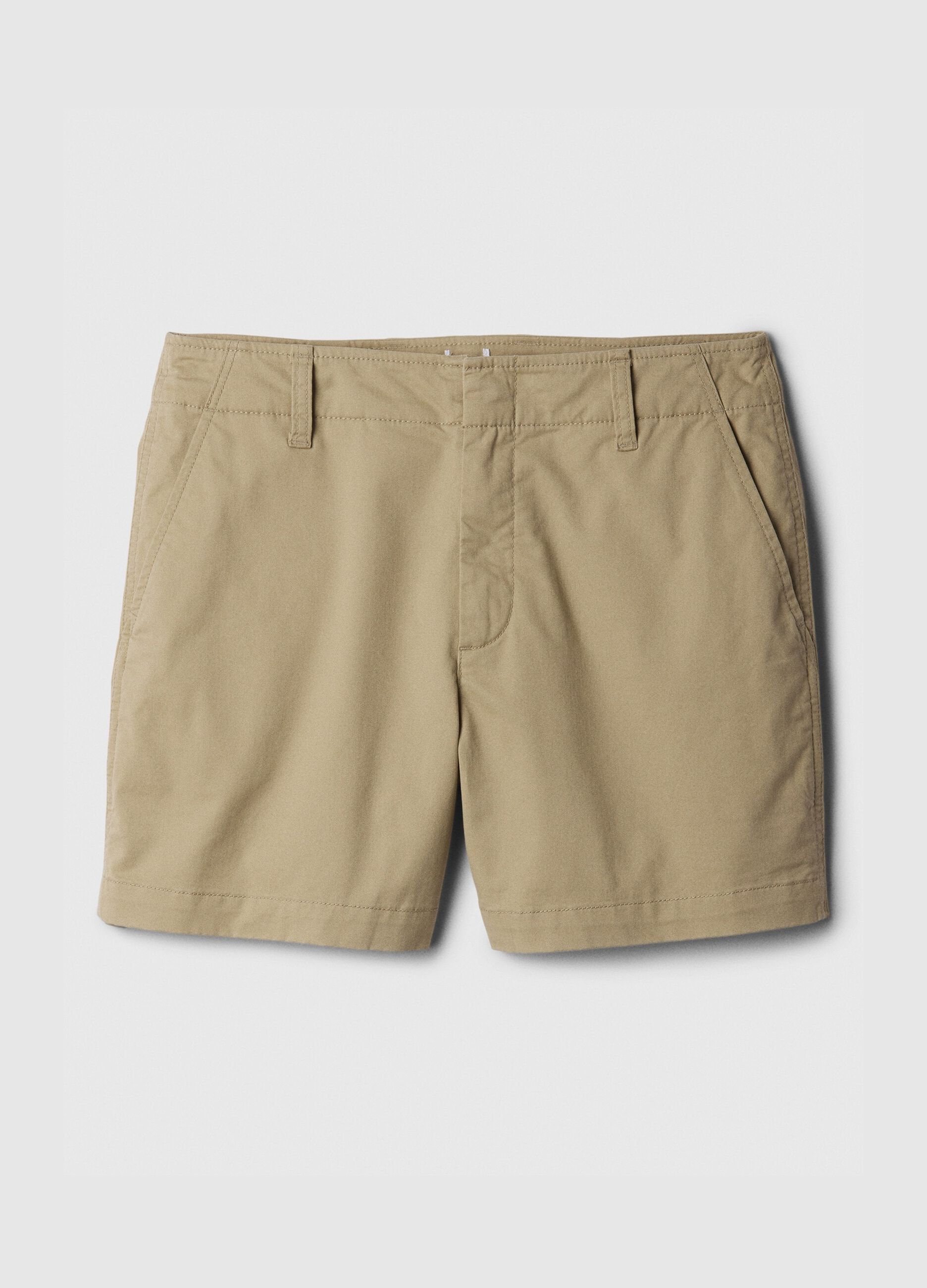 Chino shorts in stretch cotton